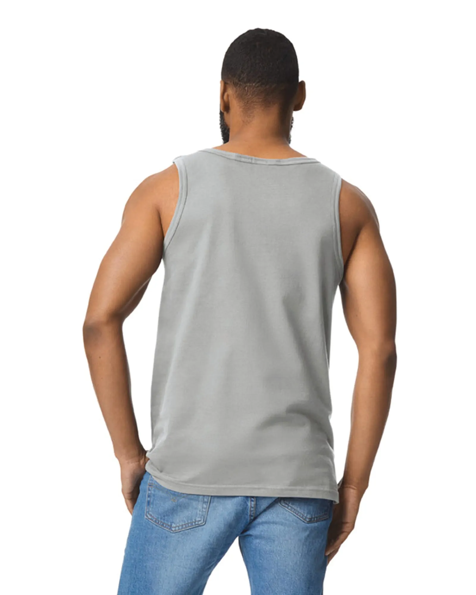 Camiseta SoftStyle sin mangas hombre