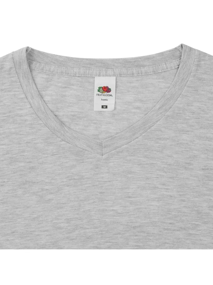 CAMISETA FRUIT OF THE LOOM ICONIC 150 V-NECK T
