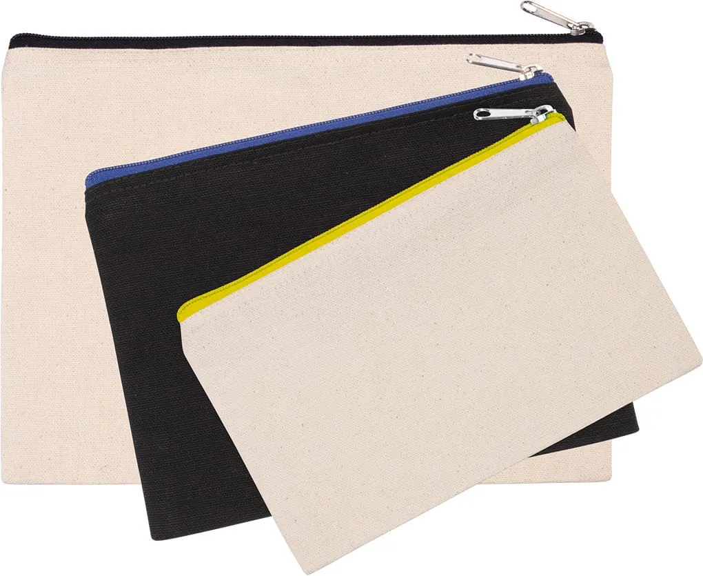 Estuche de algodón canvas, modelo mediano