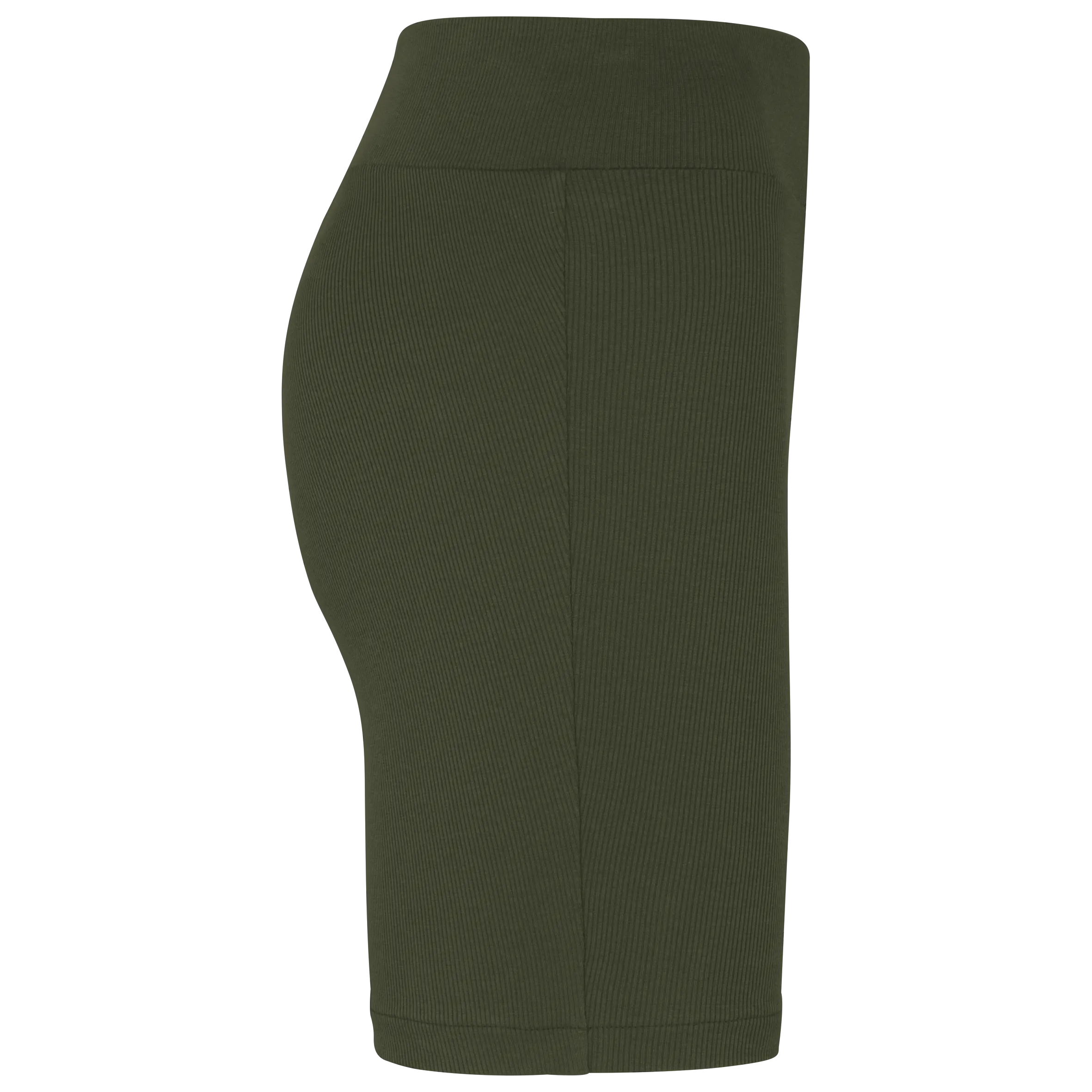 Short ecorresponsable de acanalado mujer