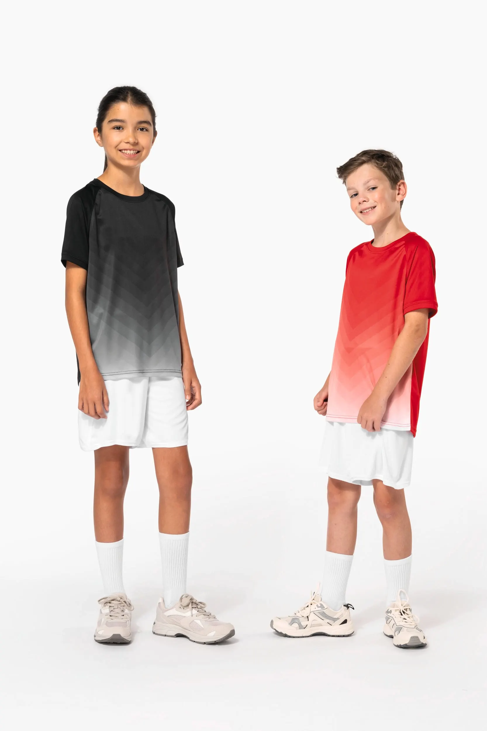 Camiseta multideporte de poliéster sublimado para niño