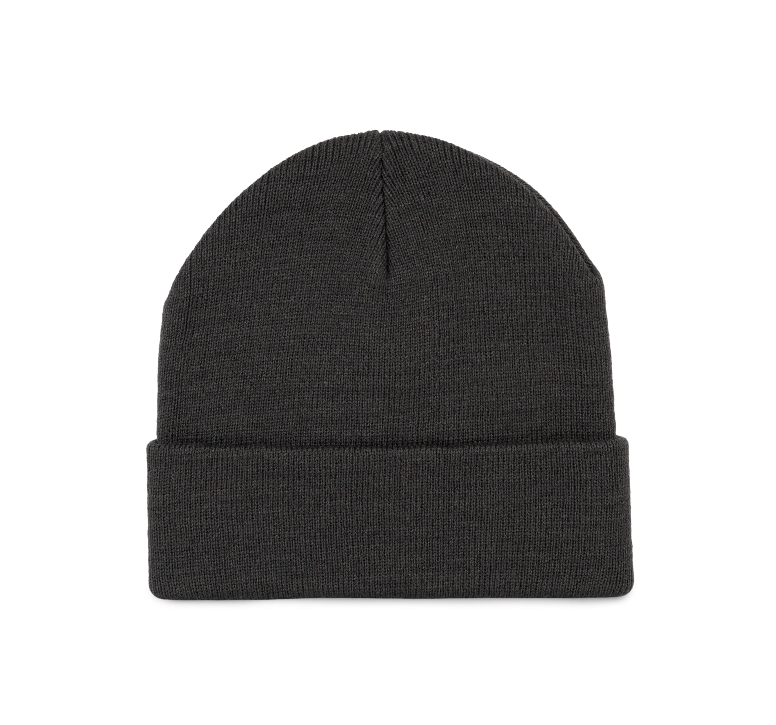 Gorro punto reciclado con dobladillo