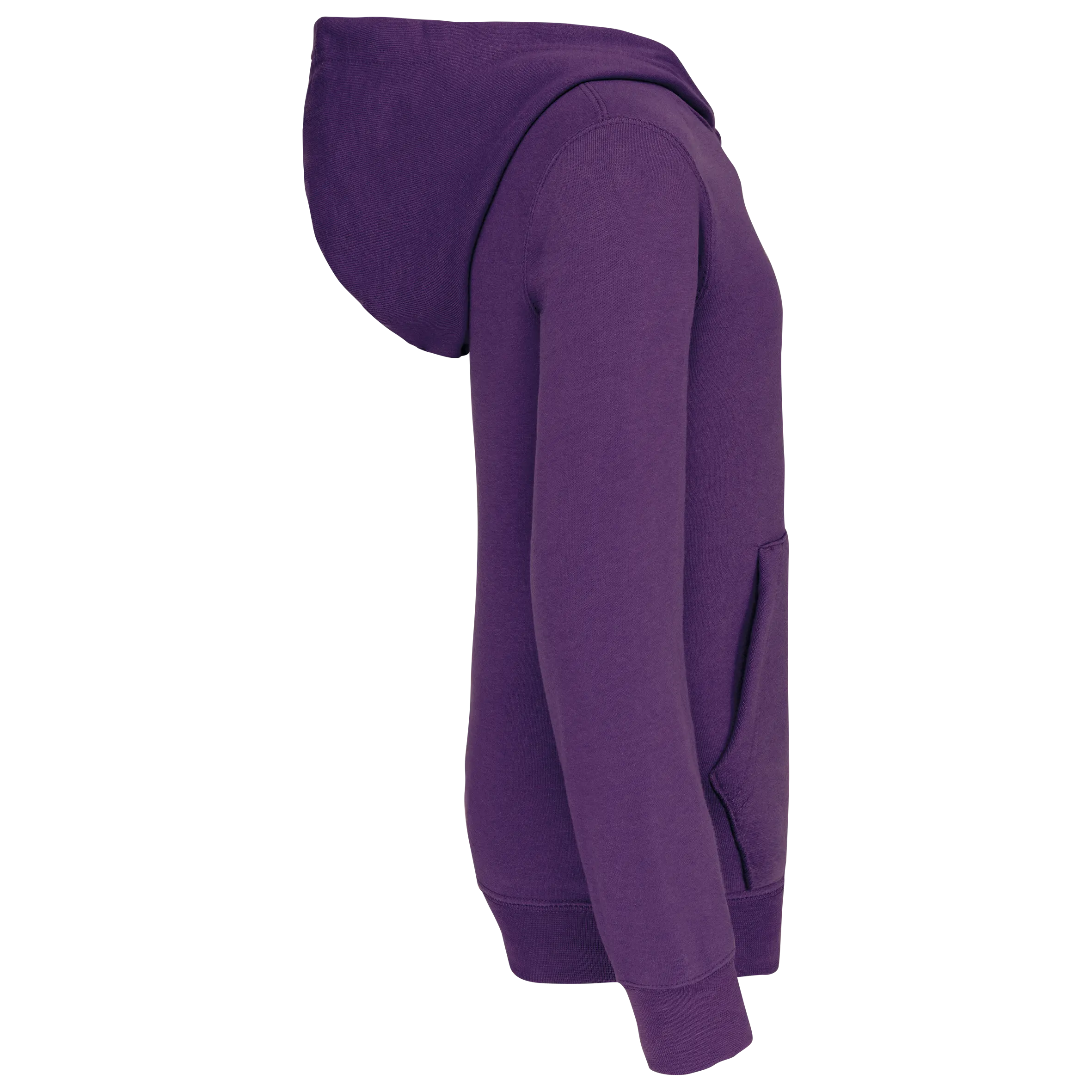 Sudadera capucha contrastada niños