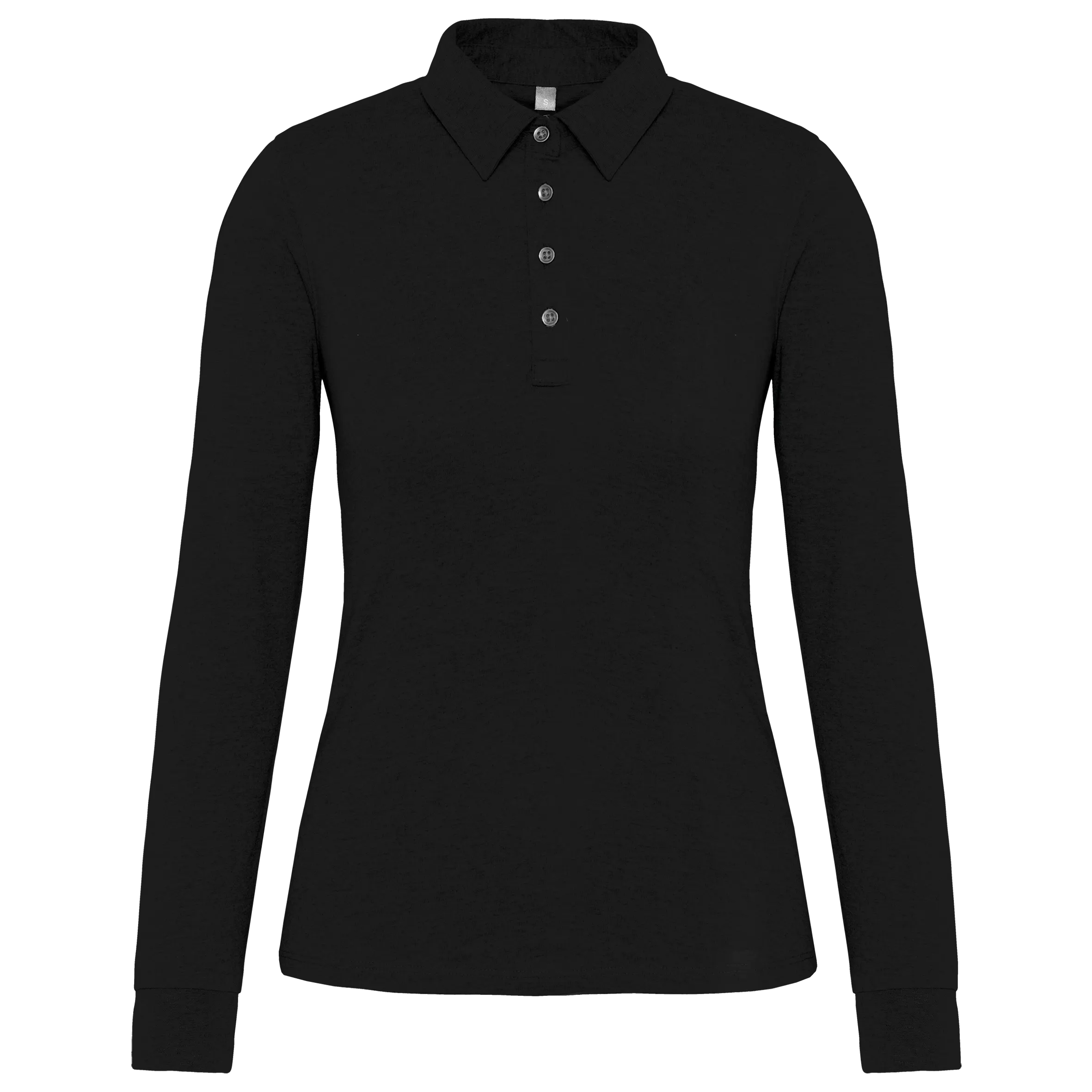 Polo jersey manga larga mujer