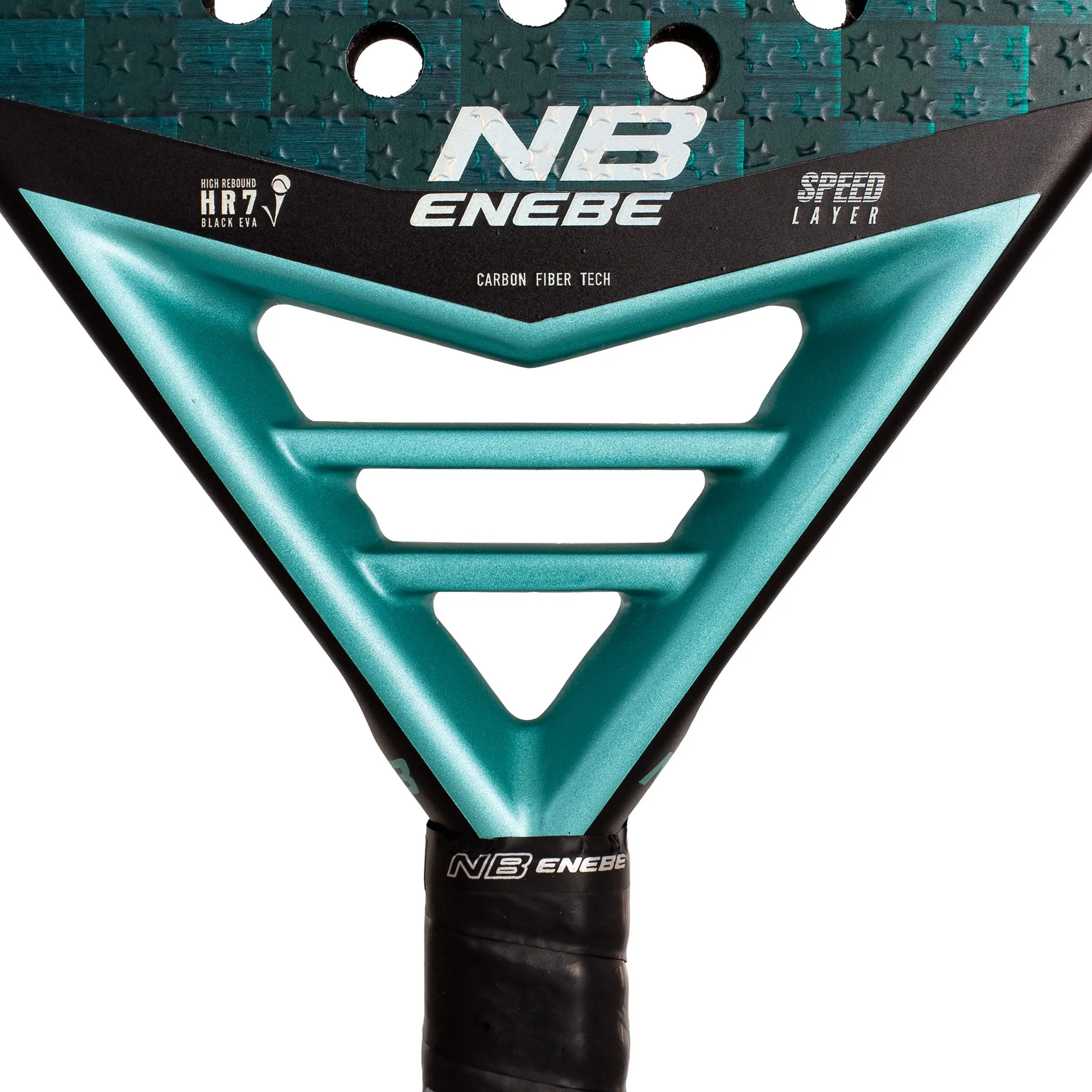 PALA DE PÁDEL ENEBE MUSTANG ESMERALD 15K