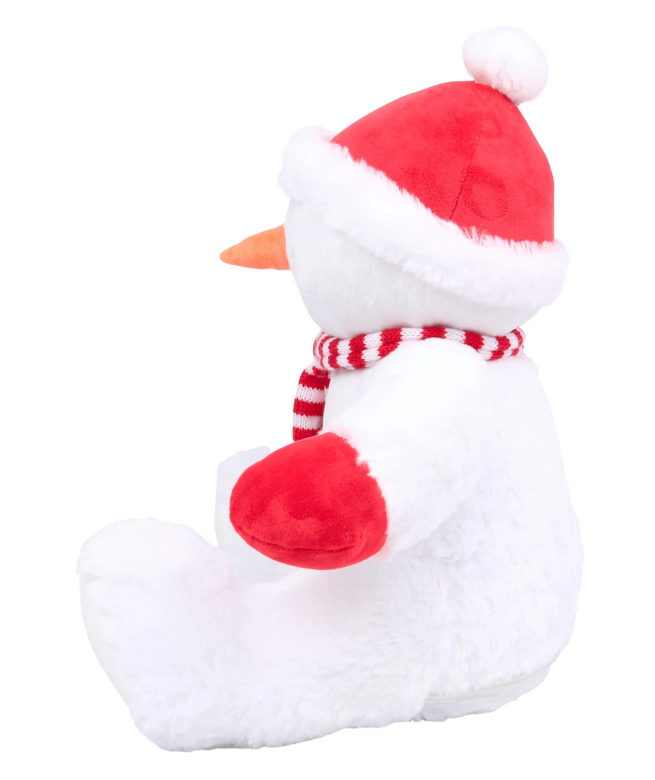 Peluche Muñeco de nieve con cremallera