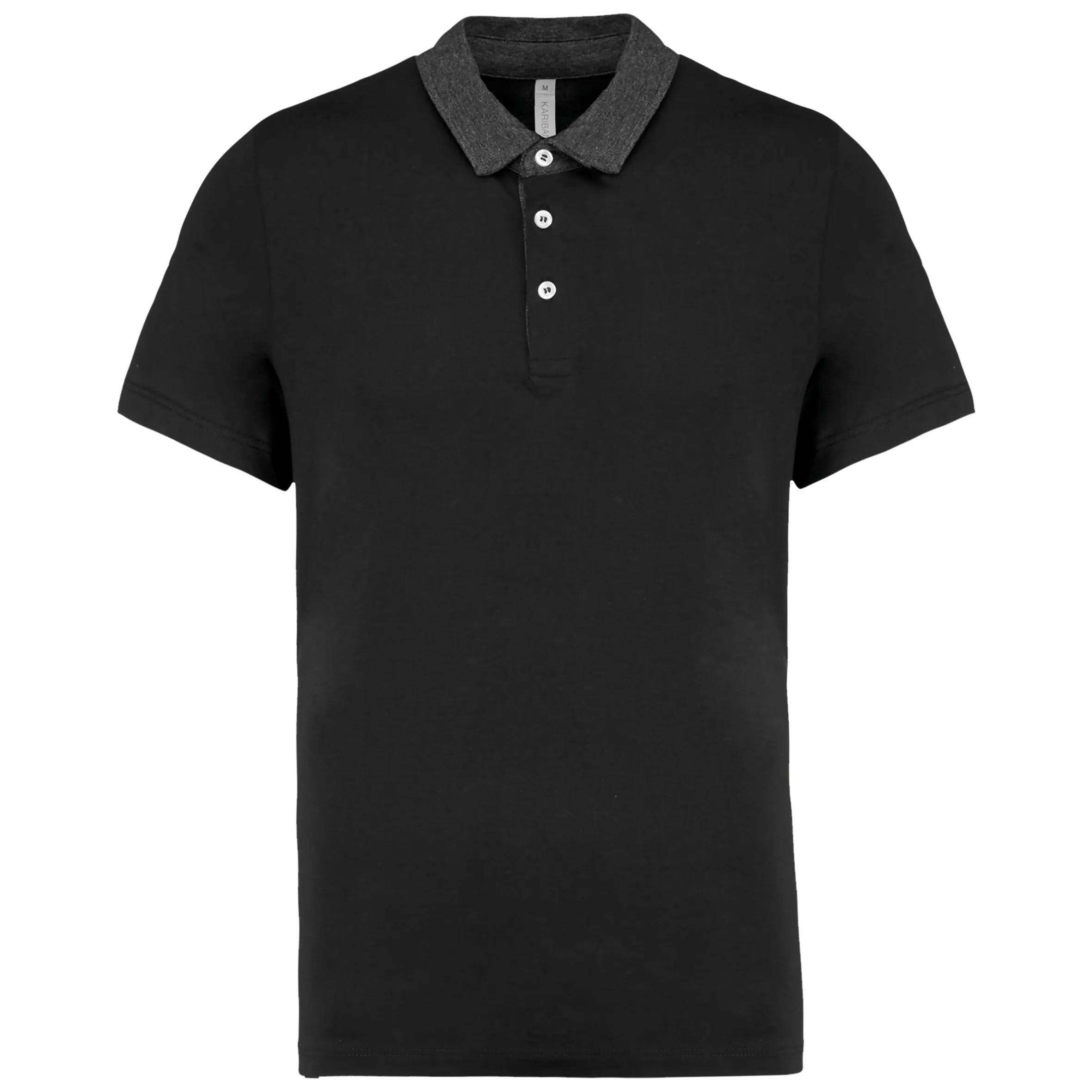 Polo jersey bicolor hombre