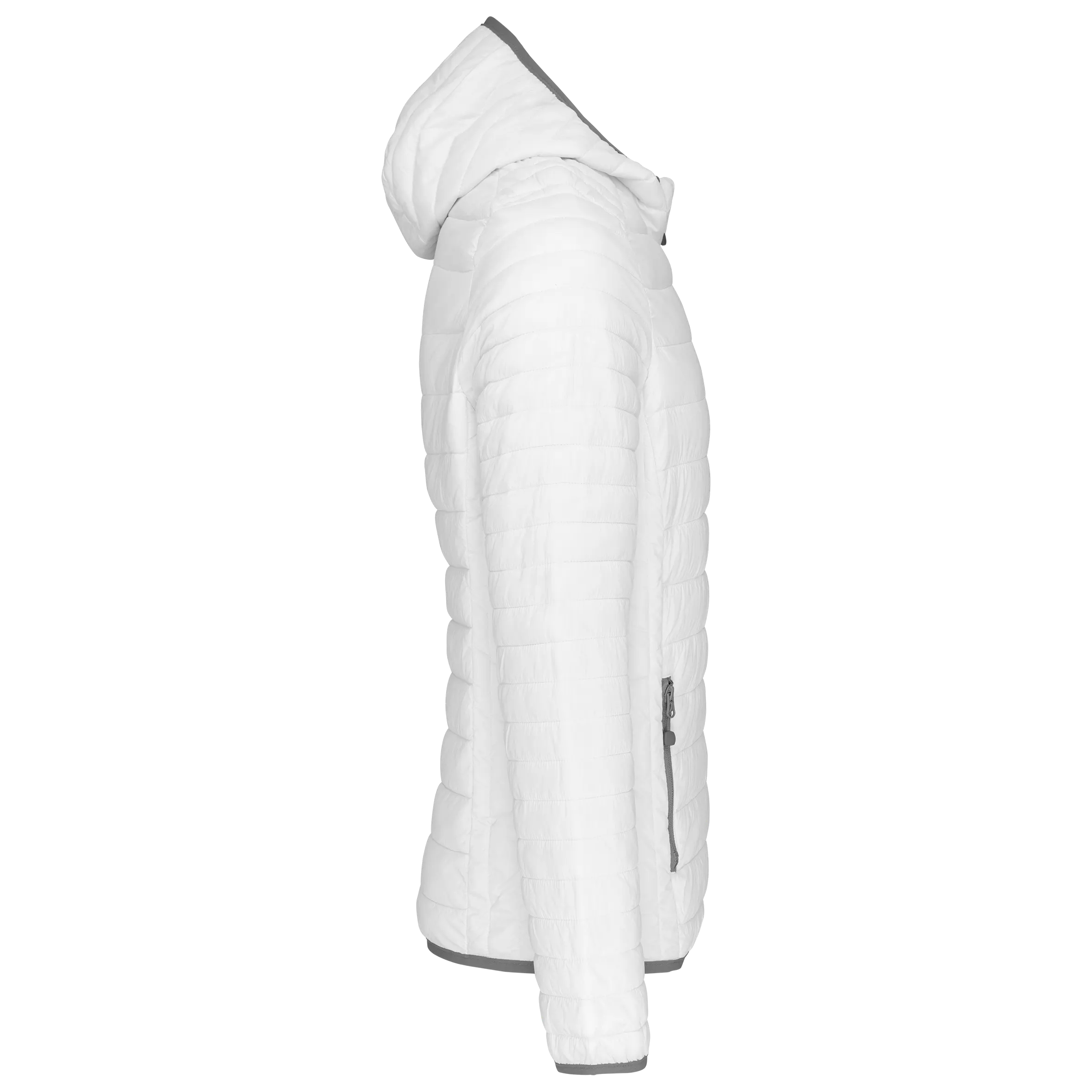 Chaqueta acolchada y ligera con capucha hombre
