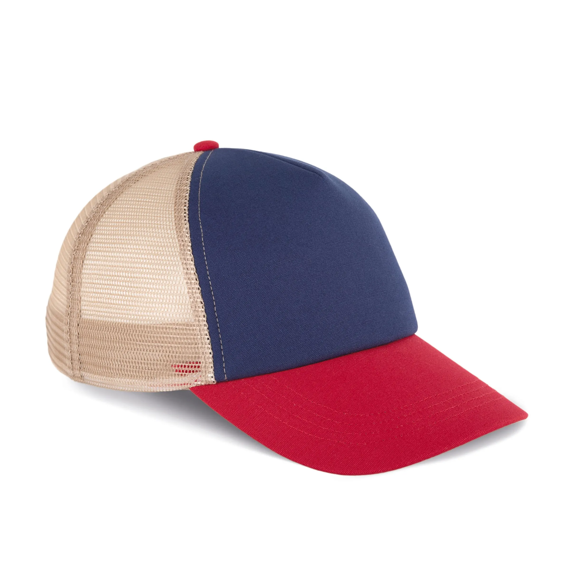 Gorra trucker de 5 paneles de algodón canvas - K-up Gold Label