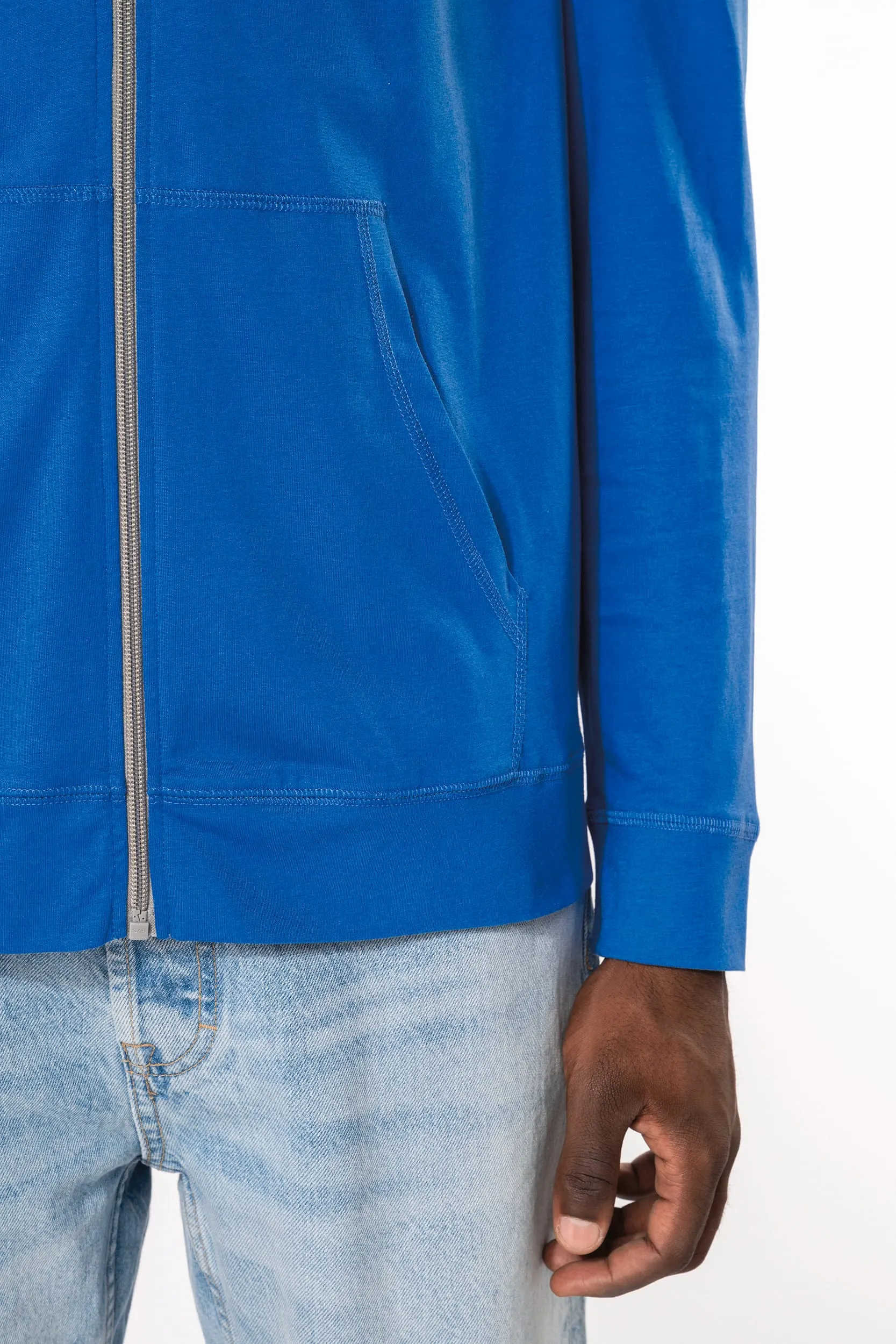 Sudadera ligera algodón con capucha