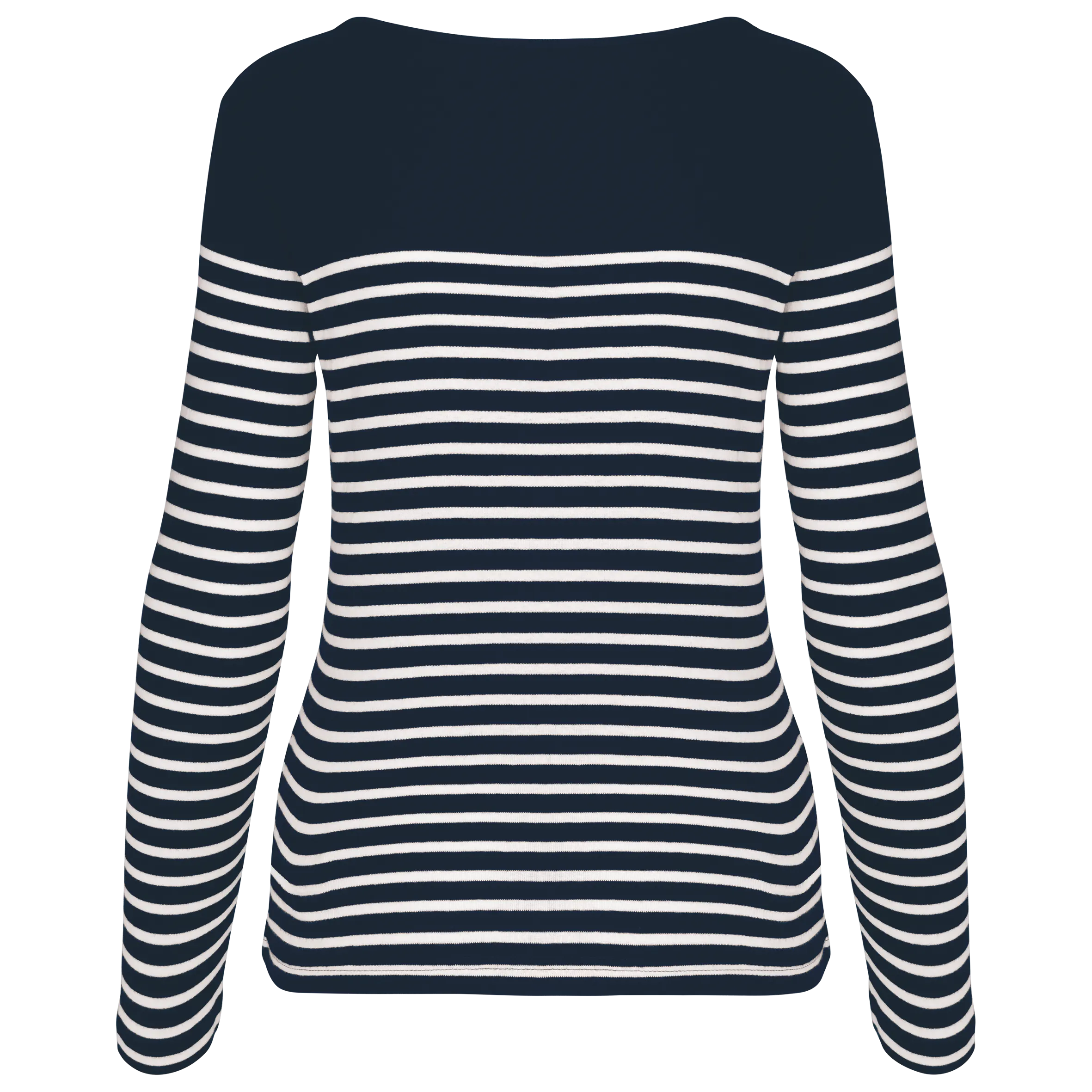 Camiseta marinera de manga larga de mujer