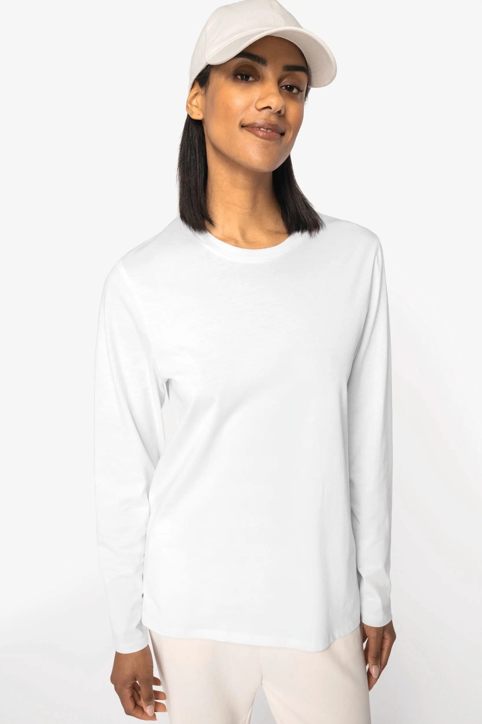 Camiseta ecorresponsable manga larga unisex