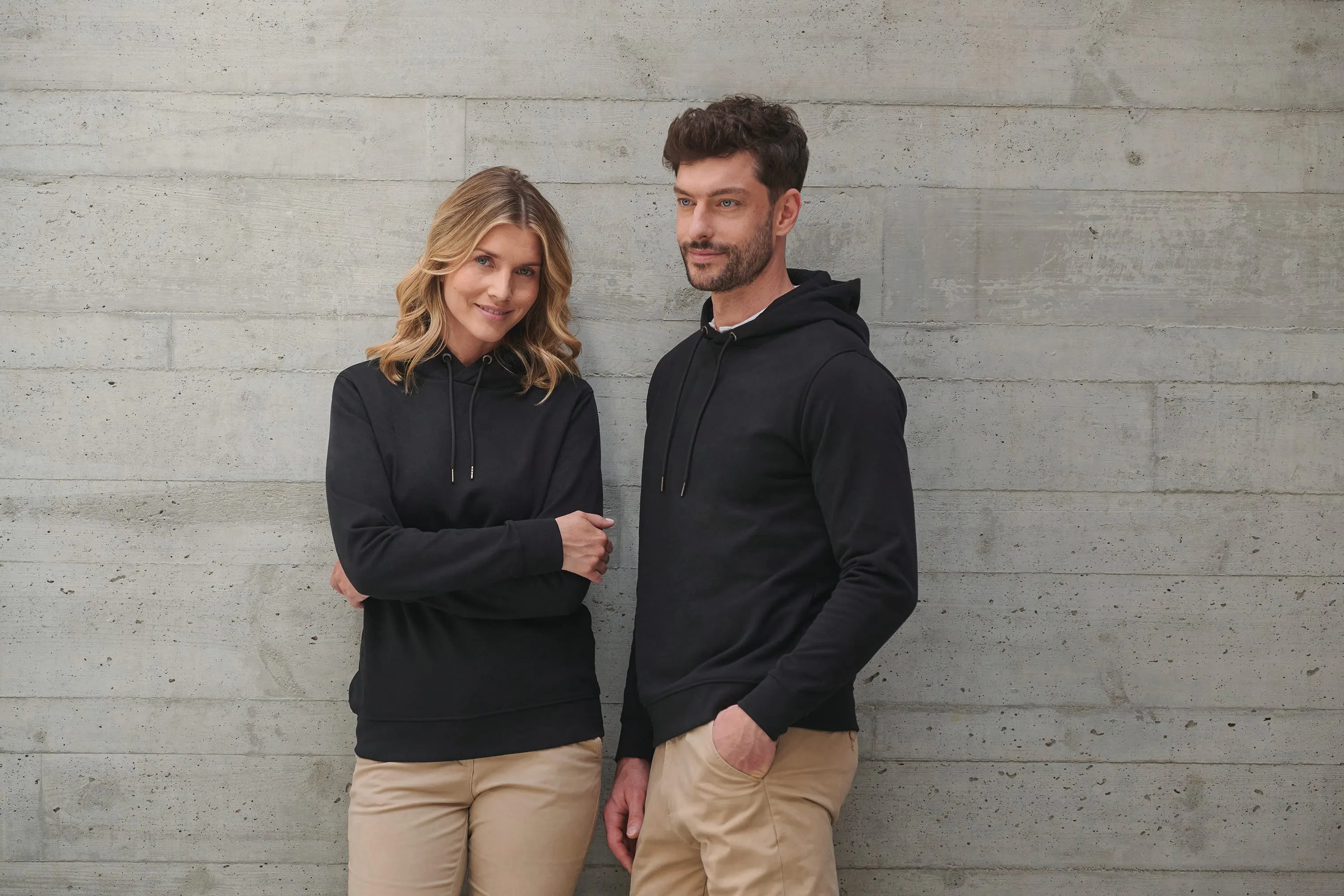 Sudadera capucha ecorresponsable unisex