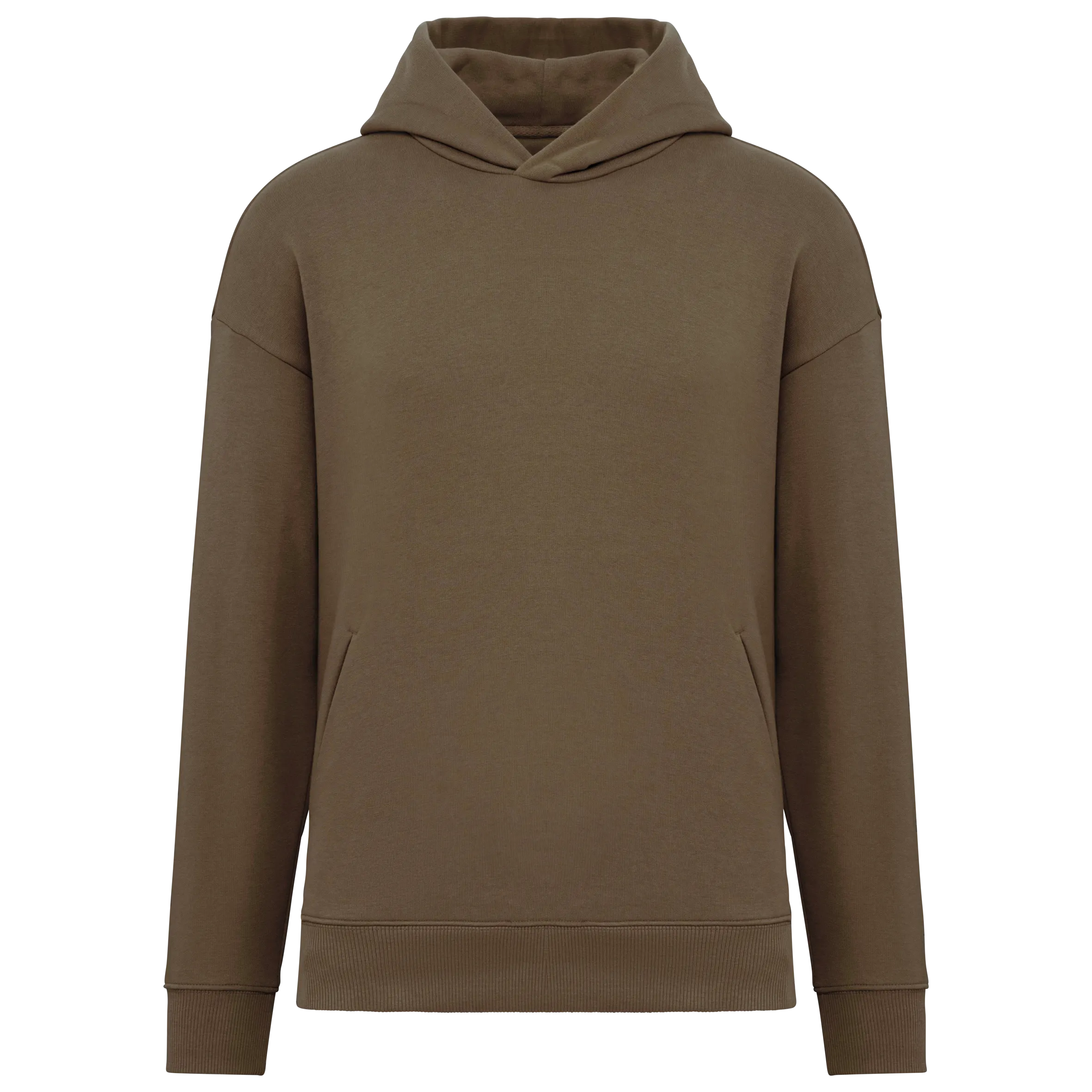 Sudadera ecorresponsable con capucha oversize unisex