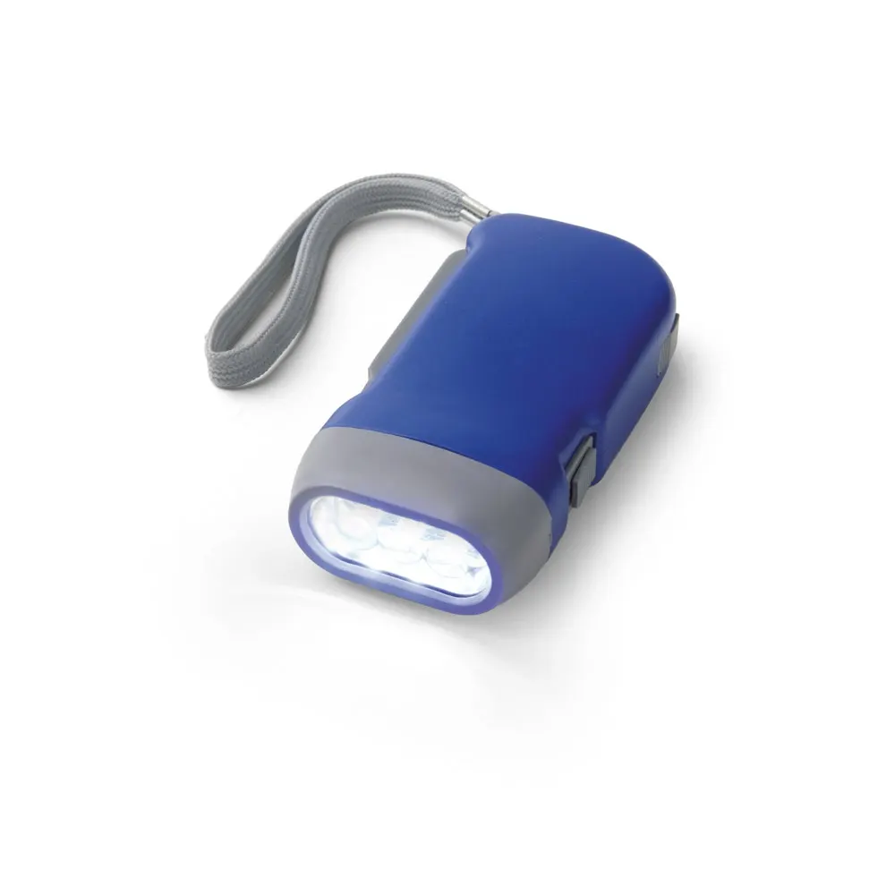 EDDIE. Linterna Dynamo con 3 leds