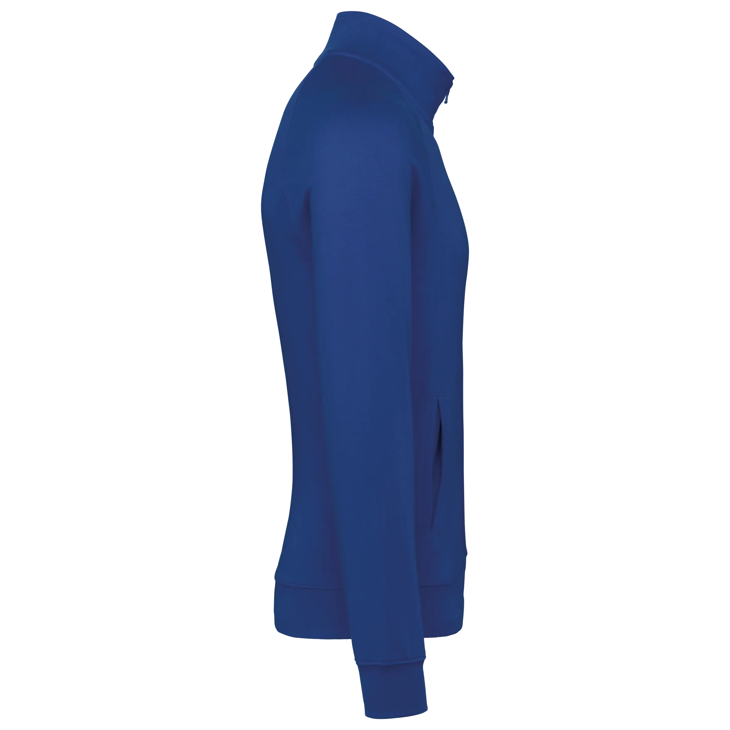 Chaqueta de felpa de algodón mangas raglán unisex