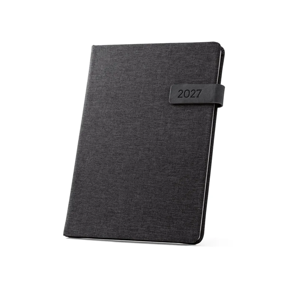 ANDRESEN B5. Agenda en poliéster reciclado (100% rPET)
