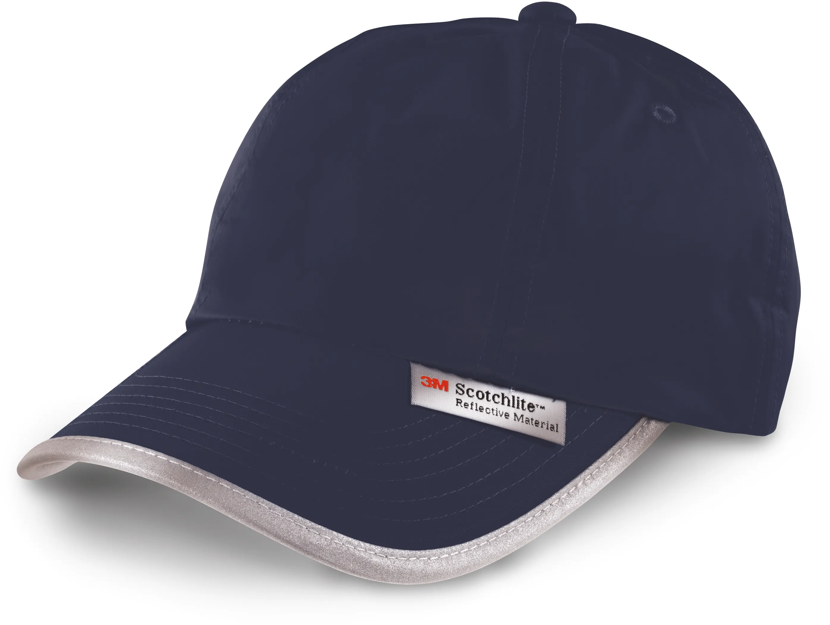 Gorra con bordes reflectantes