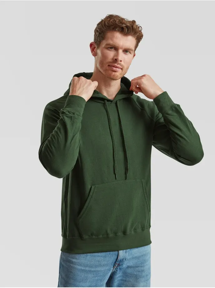 SUDADERA FRUIT OF THE LOOM LIGHTWEIGHT HOODED SWEAT