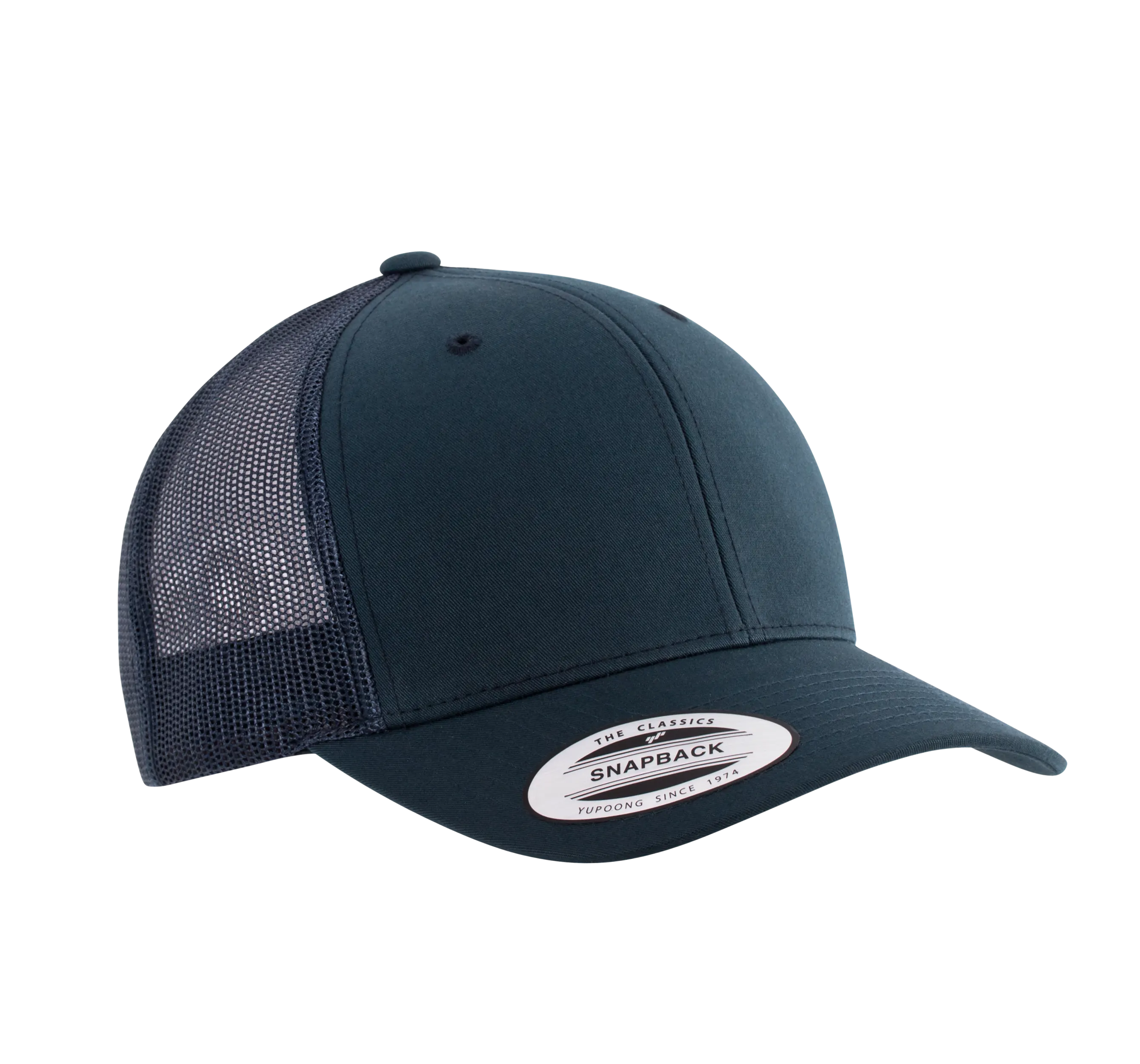 Gorra Trucker modelo retro - 6 paneles
