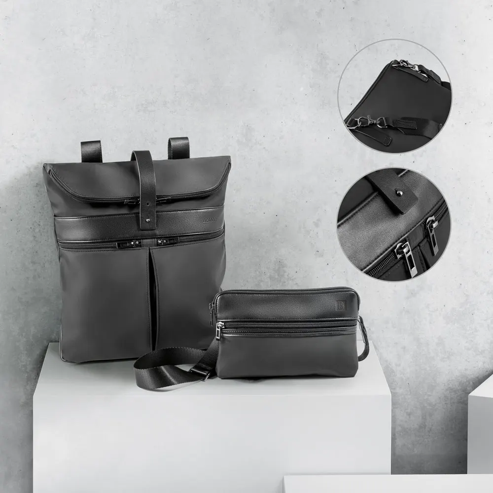 ROVER BACKPACK. Mochila de microfibra y PU