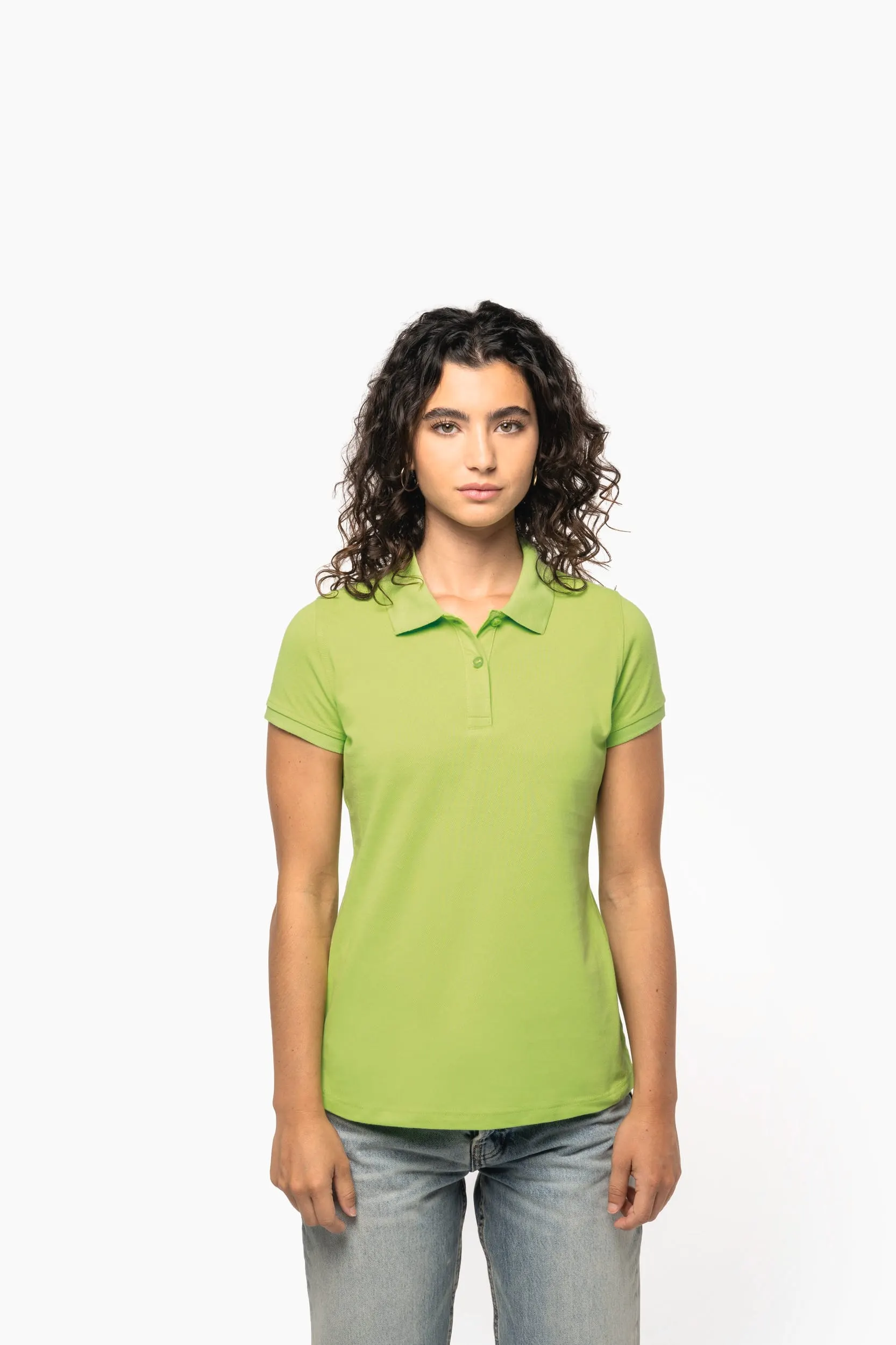 Polo manga corta mujer