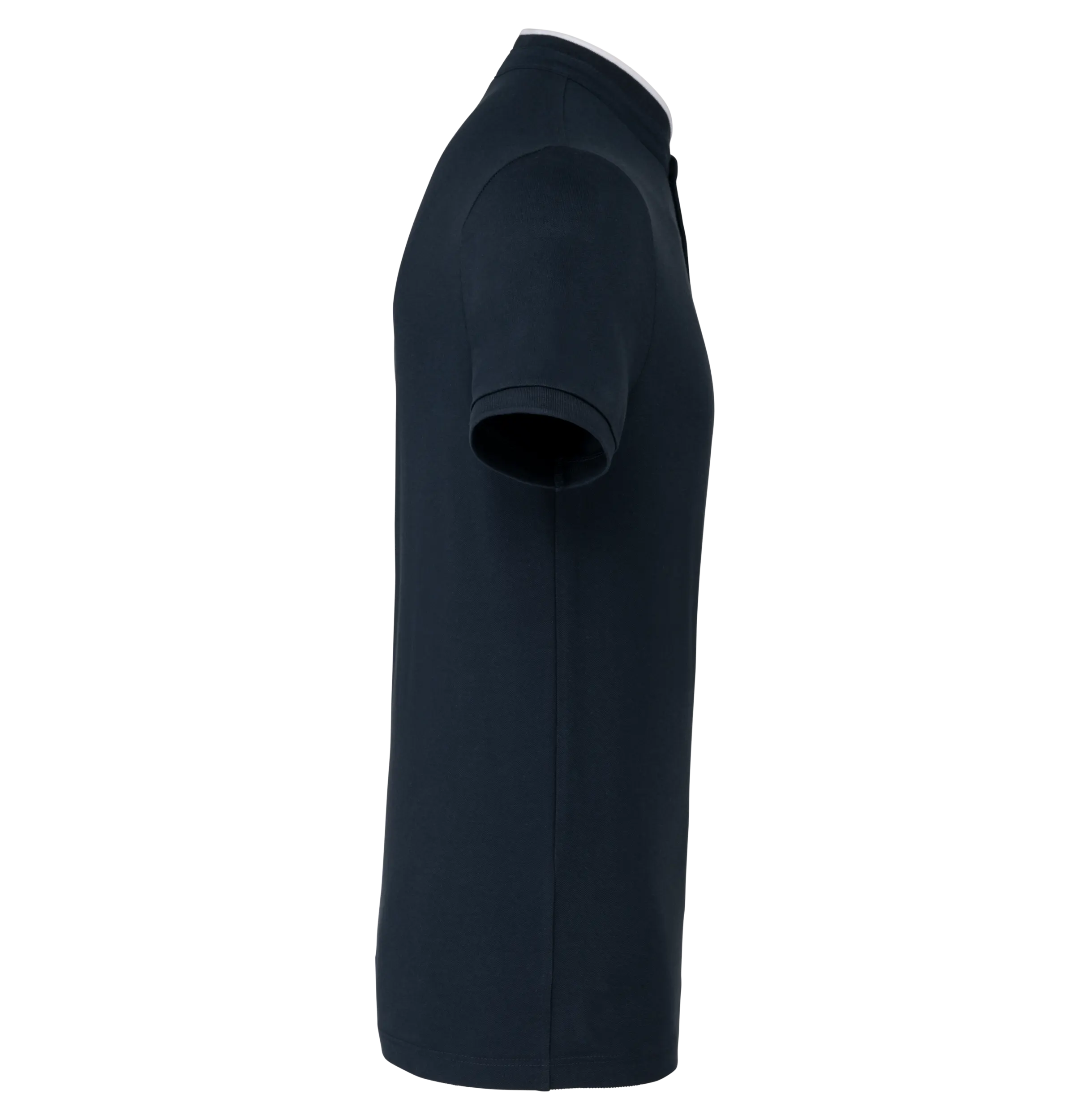 Polo con cuello mao manga corta hombre