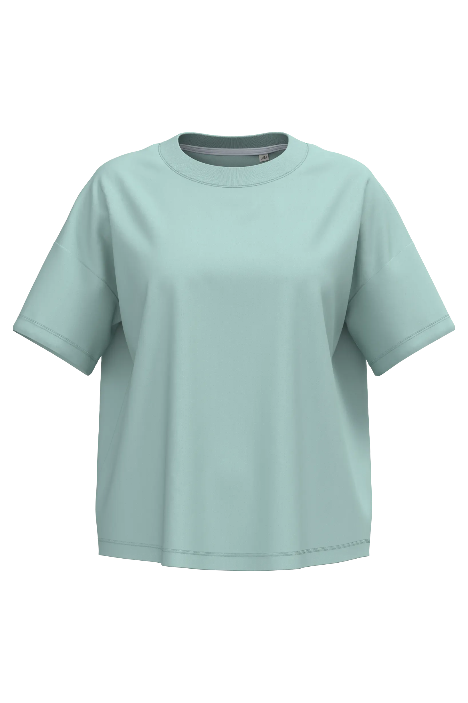 Camiseta ecorresponsable oversize mujer