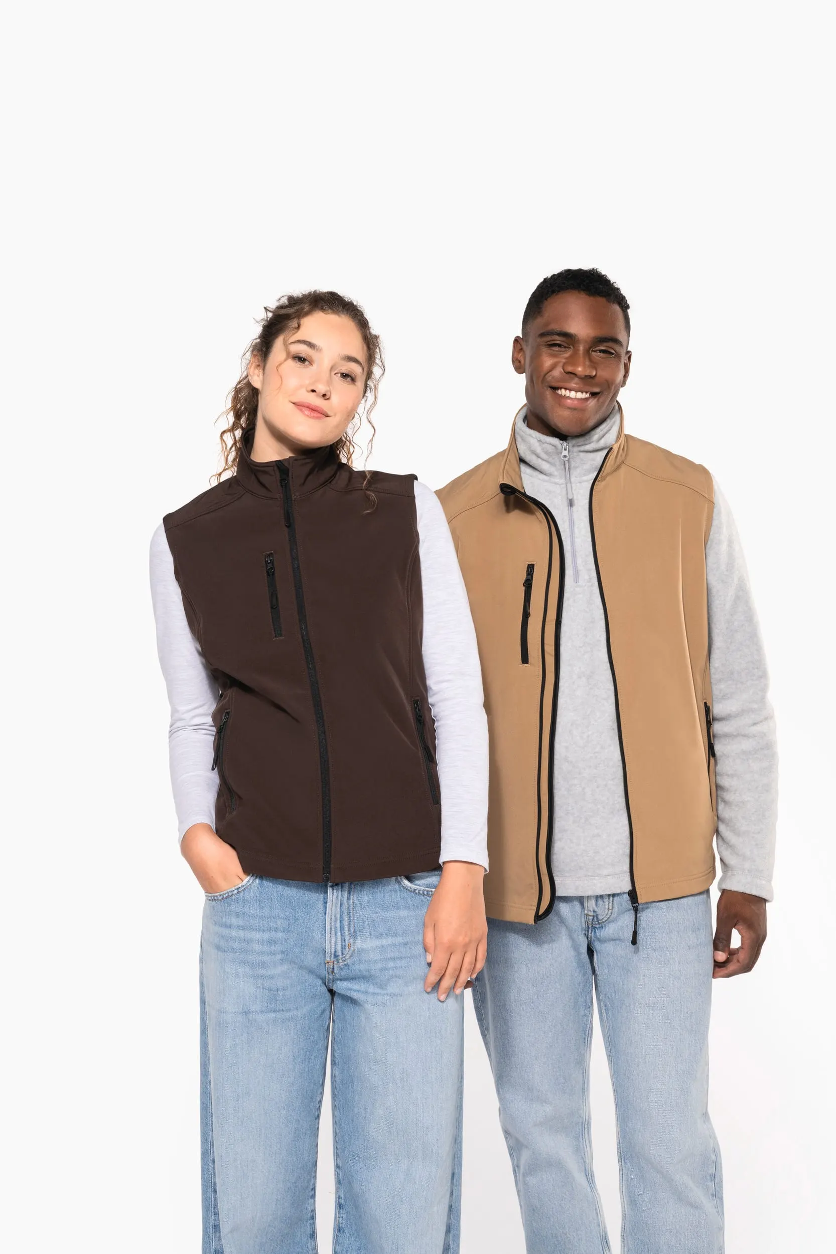 Chaleco softshell hombre
