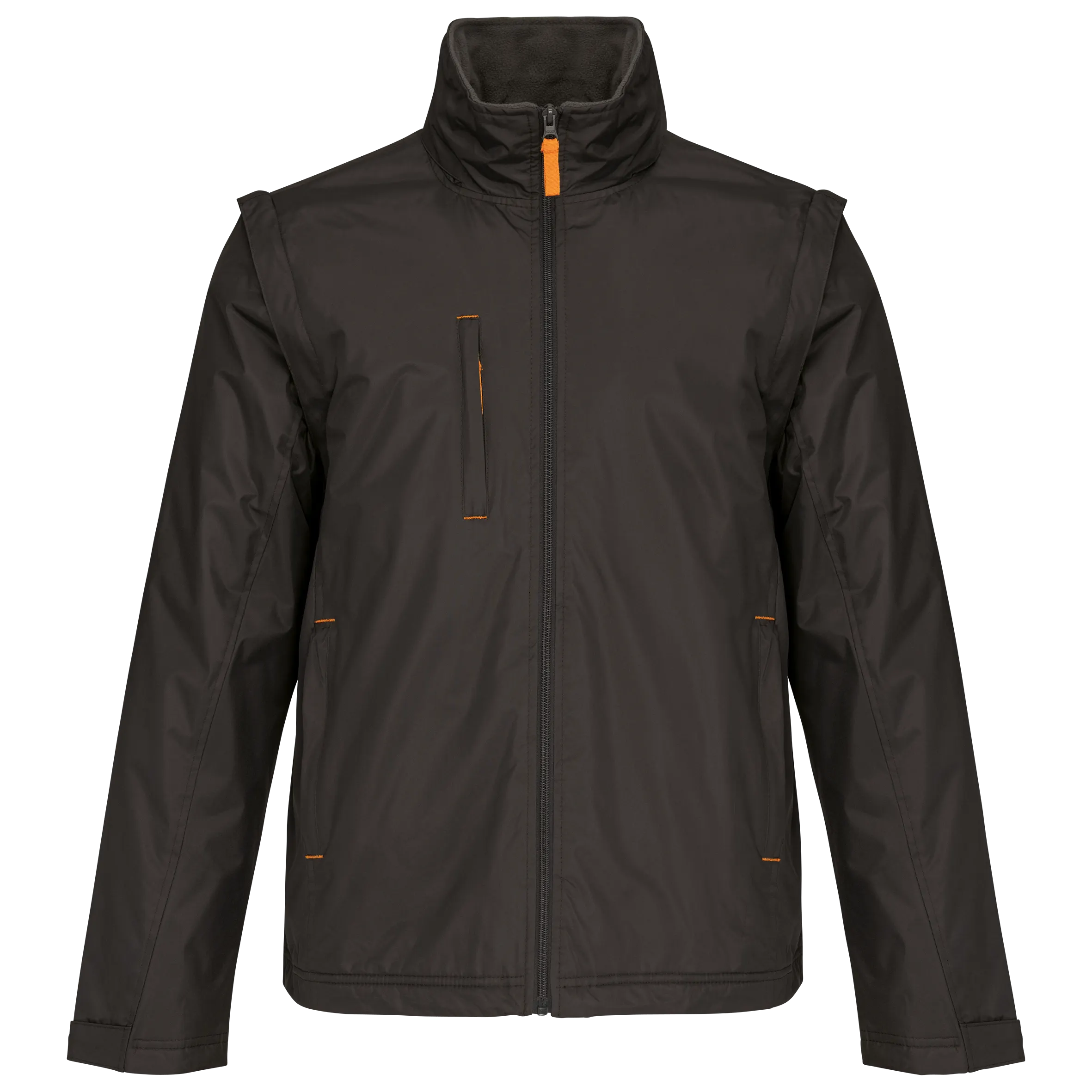 Chaqueta con mangas amovibles hombre