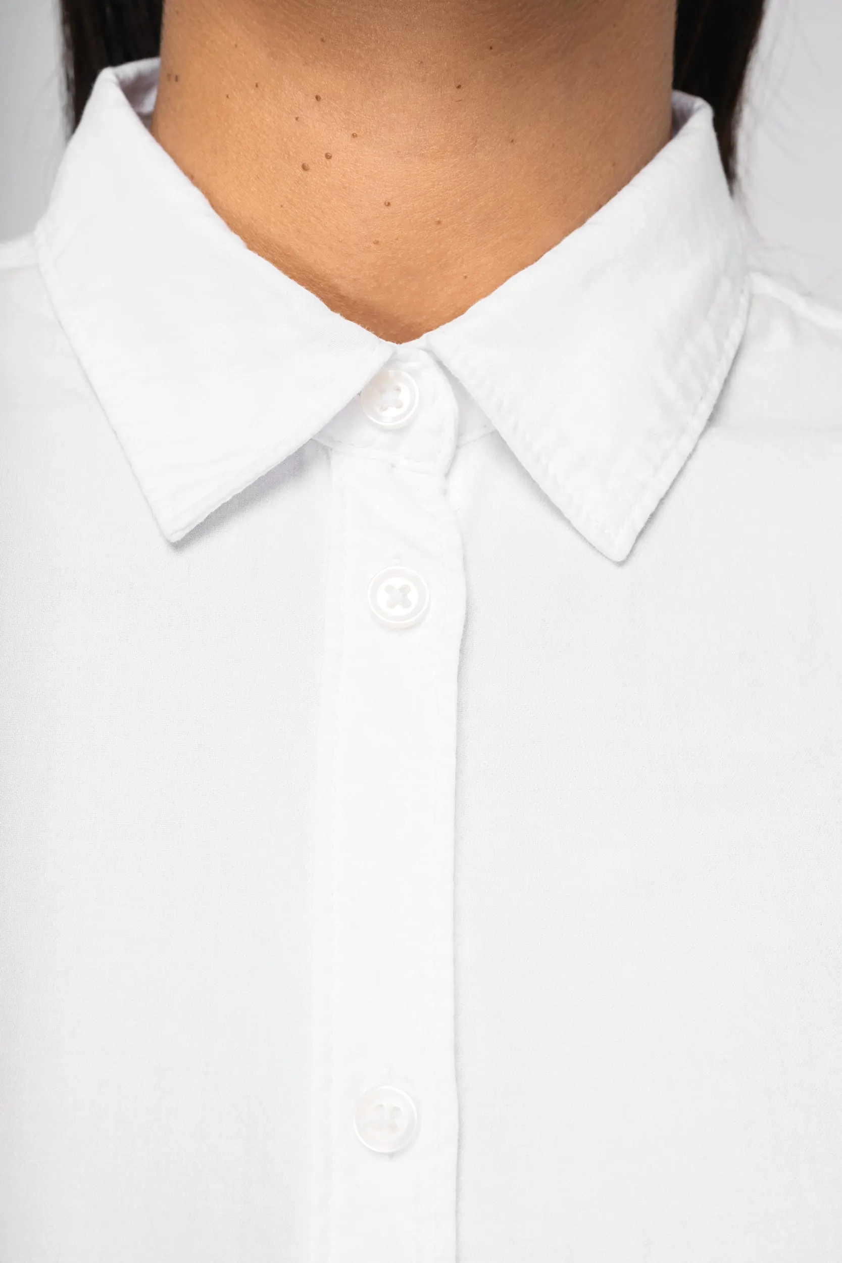 Camisa ecorresponsable efecto lavado mujer
