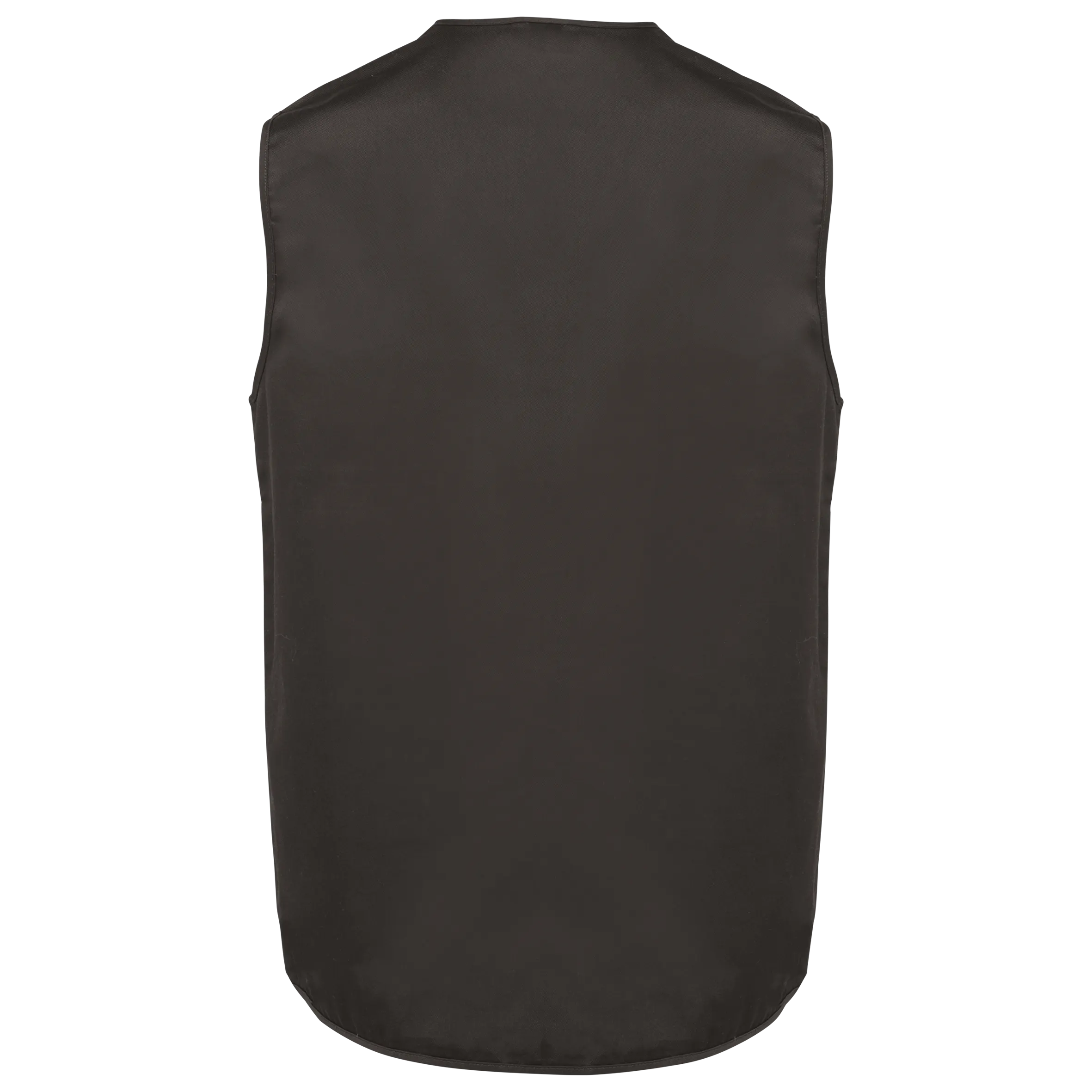 Chaleco polialgodón multibolsillos con forro  - Unisex