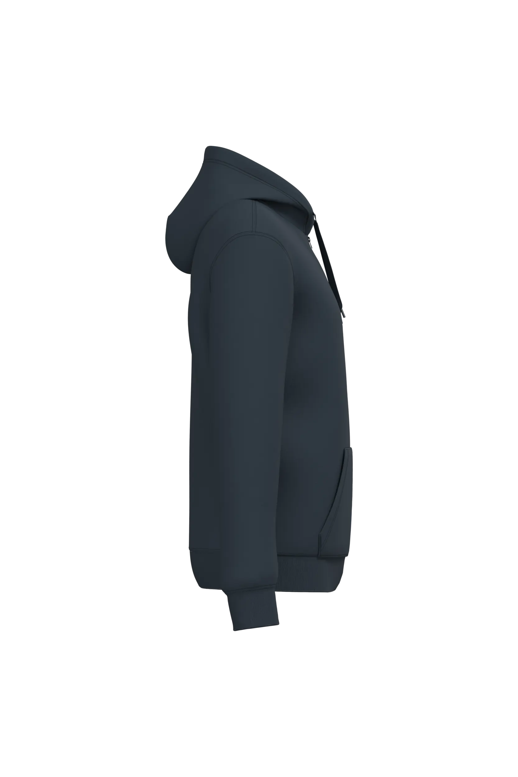 Sudadera con capucha y cremallera reciclada unisex