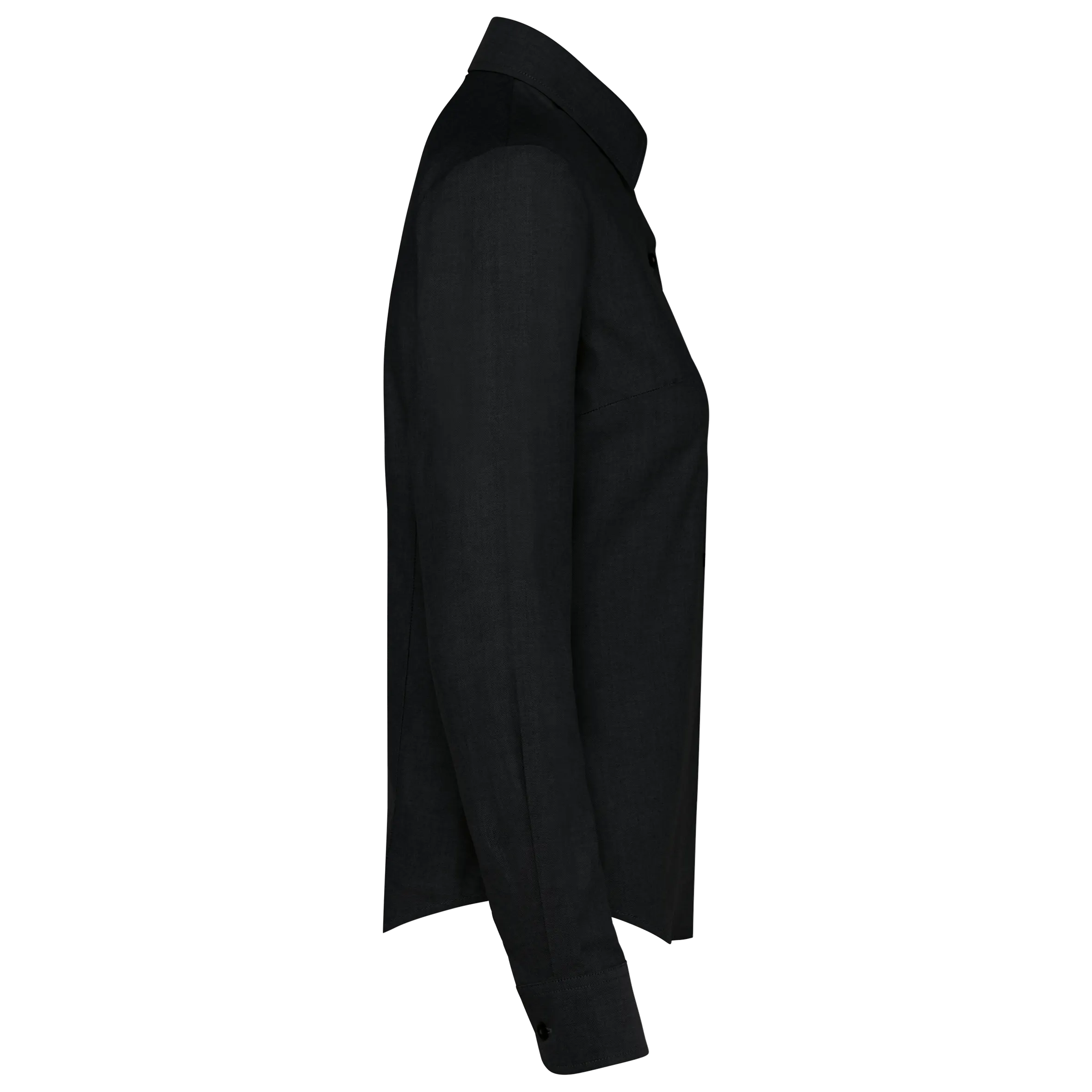 Camisa oxford manga larga mujer