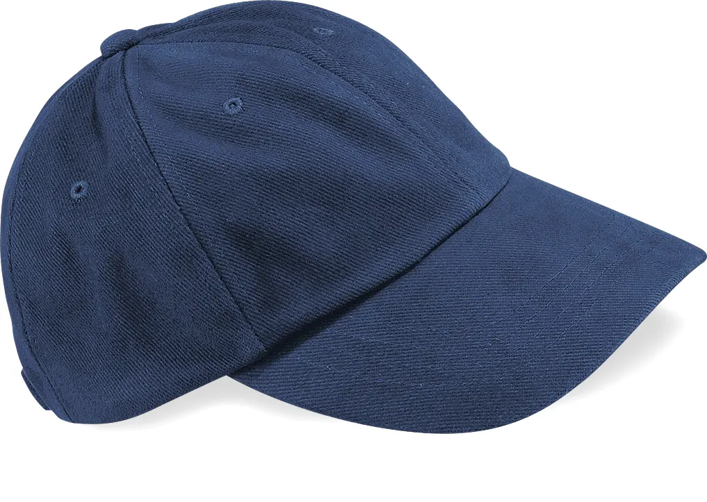 Gorra de perfil bajo de algodón peinado - 6 paneles