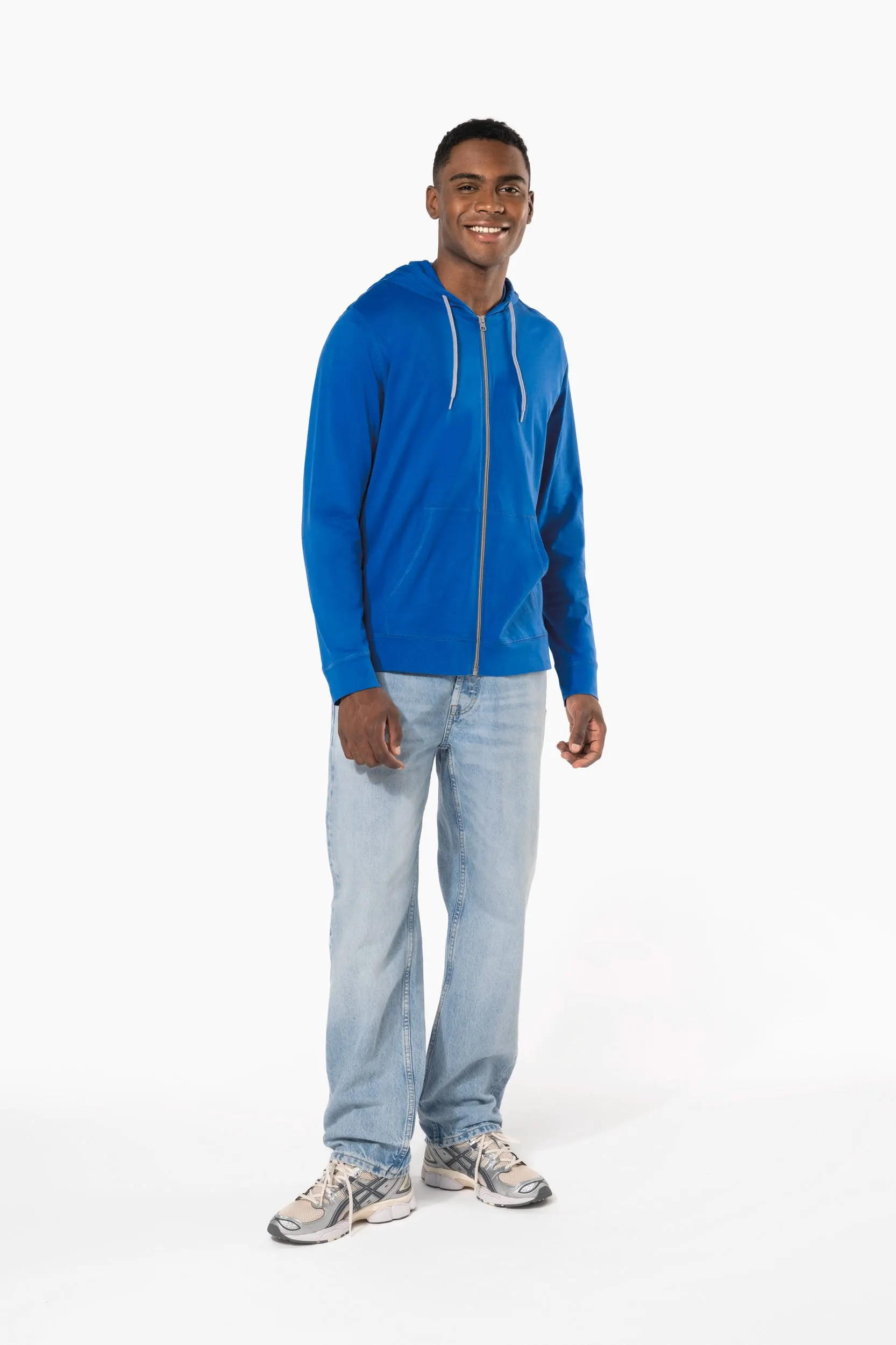 Sudadera ligera algodón con capucha