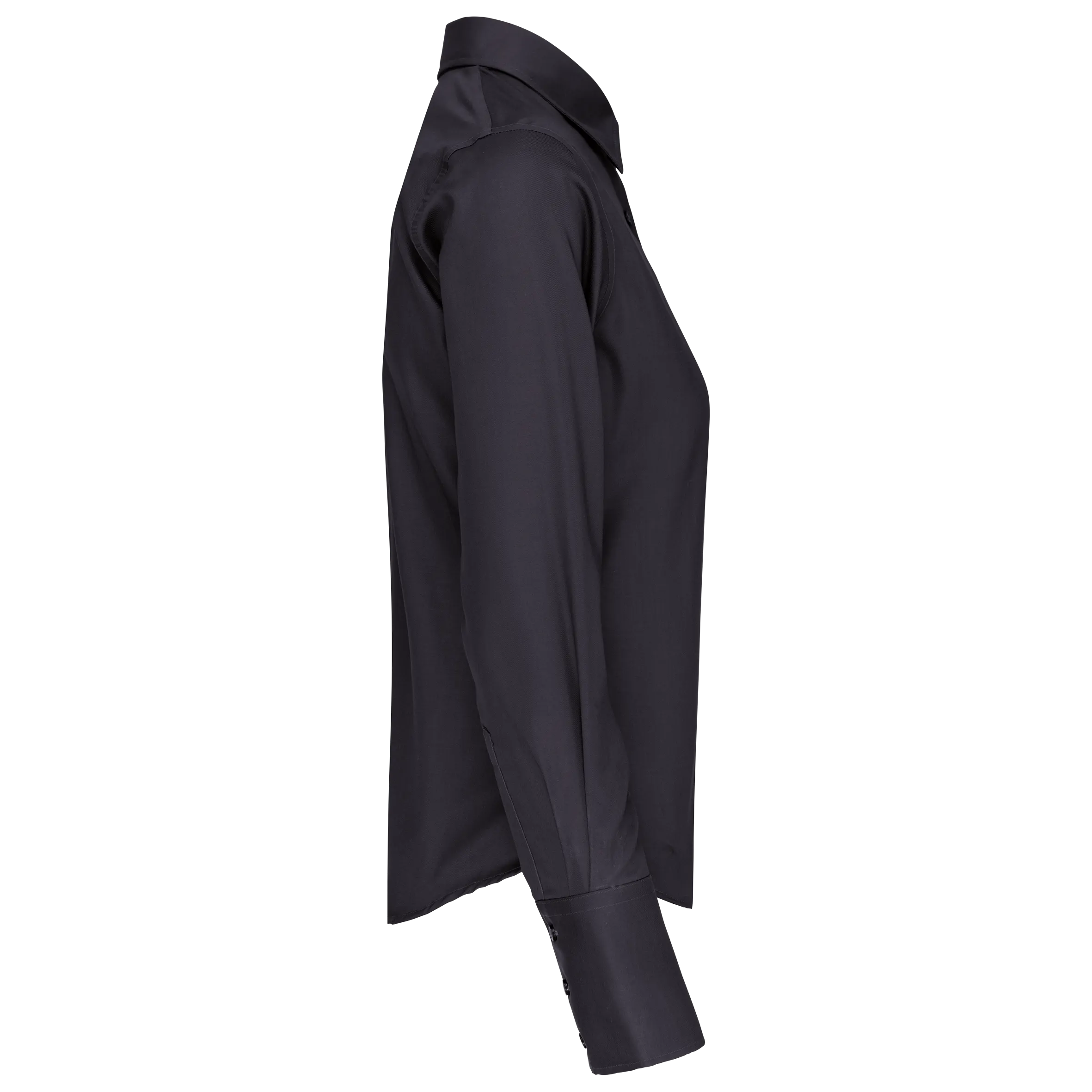 Camisa no-plancha manga larga mujer