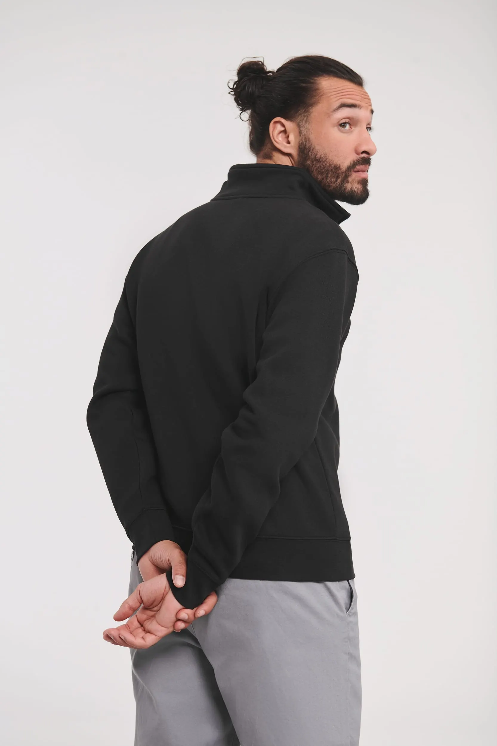 Sudadera Authentic 1/4 cremallera