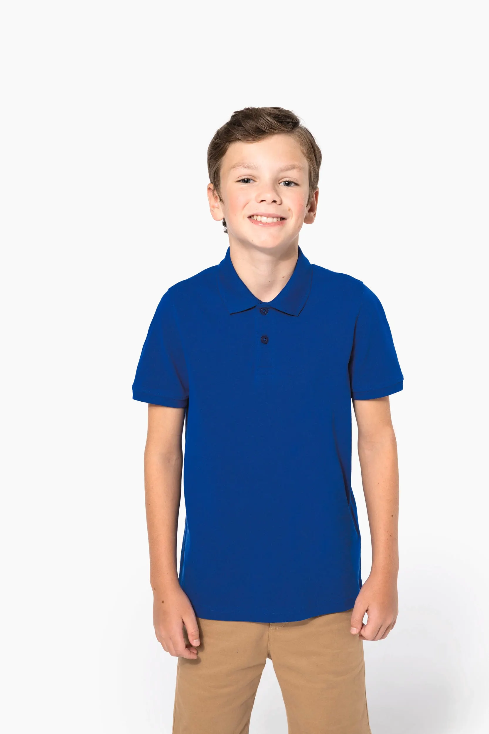 Polo manga corta infantil