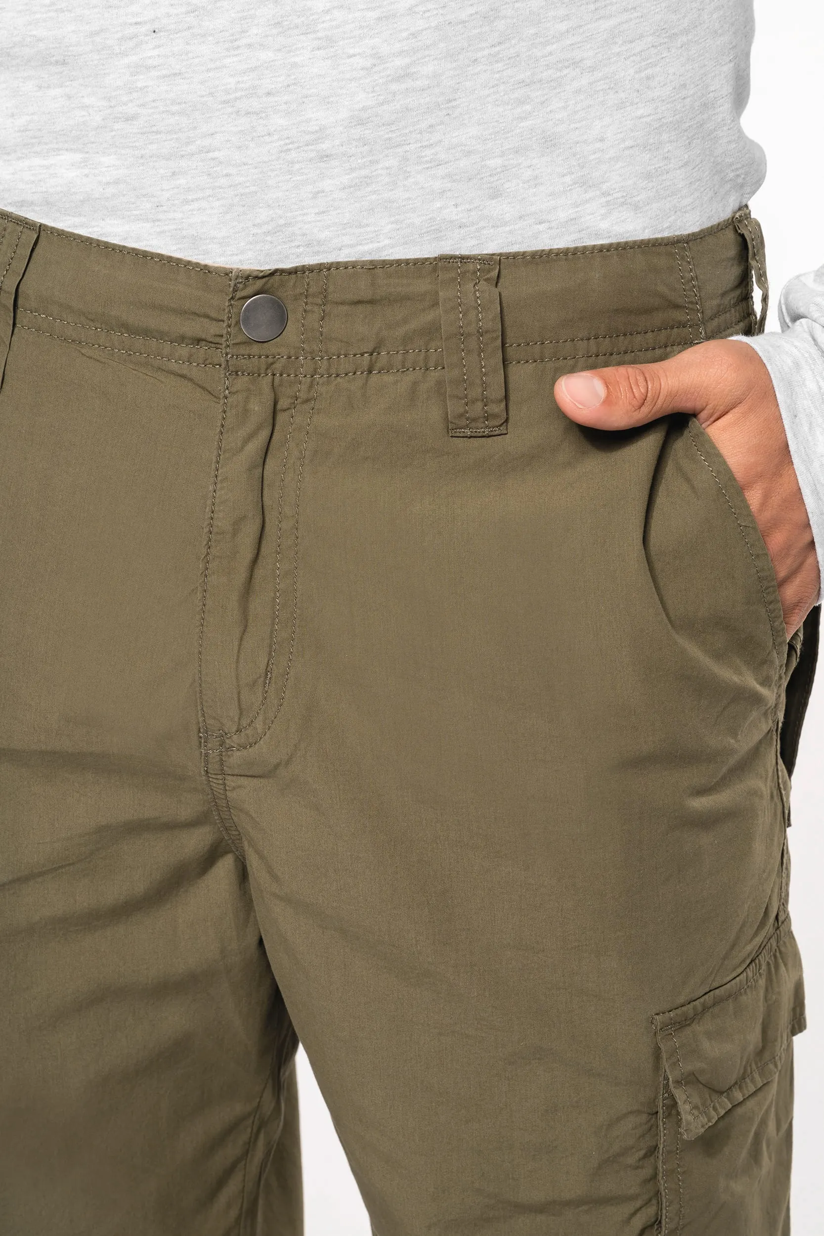 Pantalón ligero multibolsillos para hombre