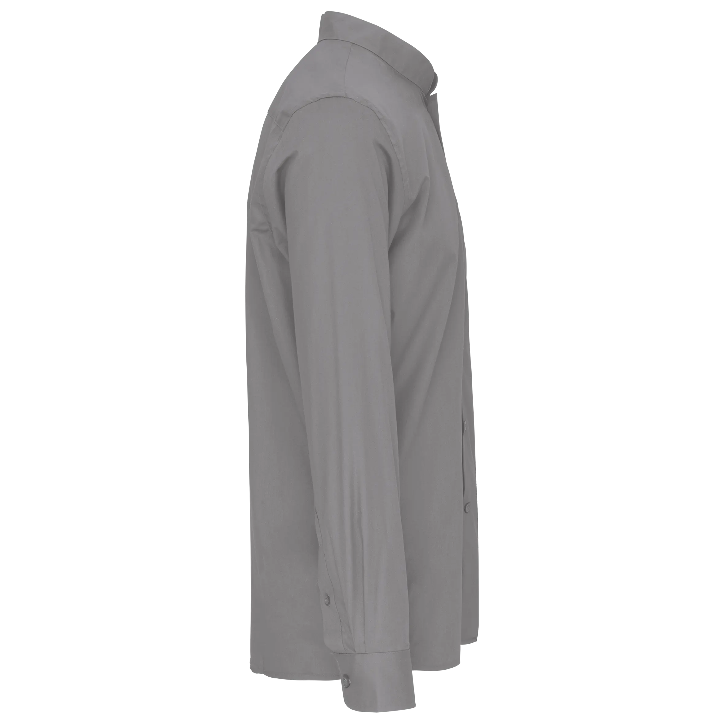 Camisa cuello mao  manga larga hombre