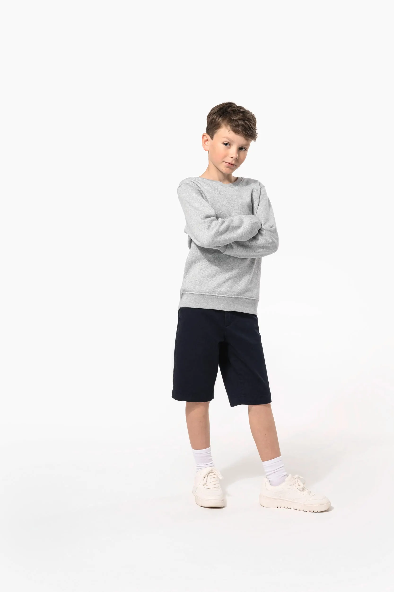 Sudadera cuello redondo infantil