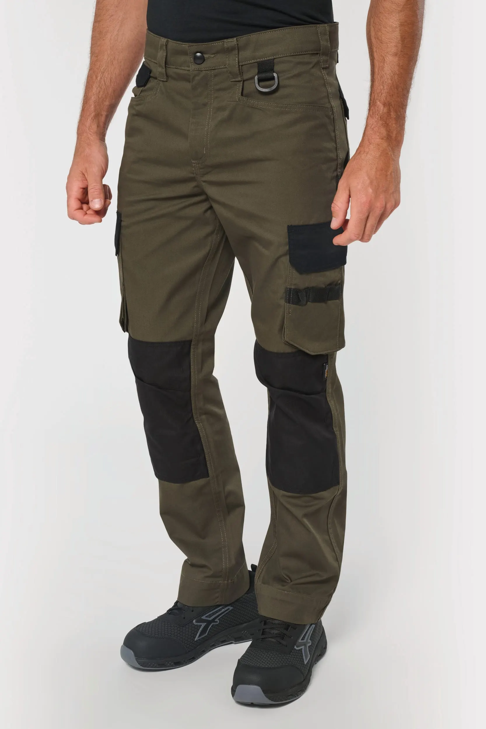 Pantalón de trabajo bicolor hombre