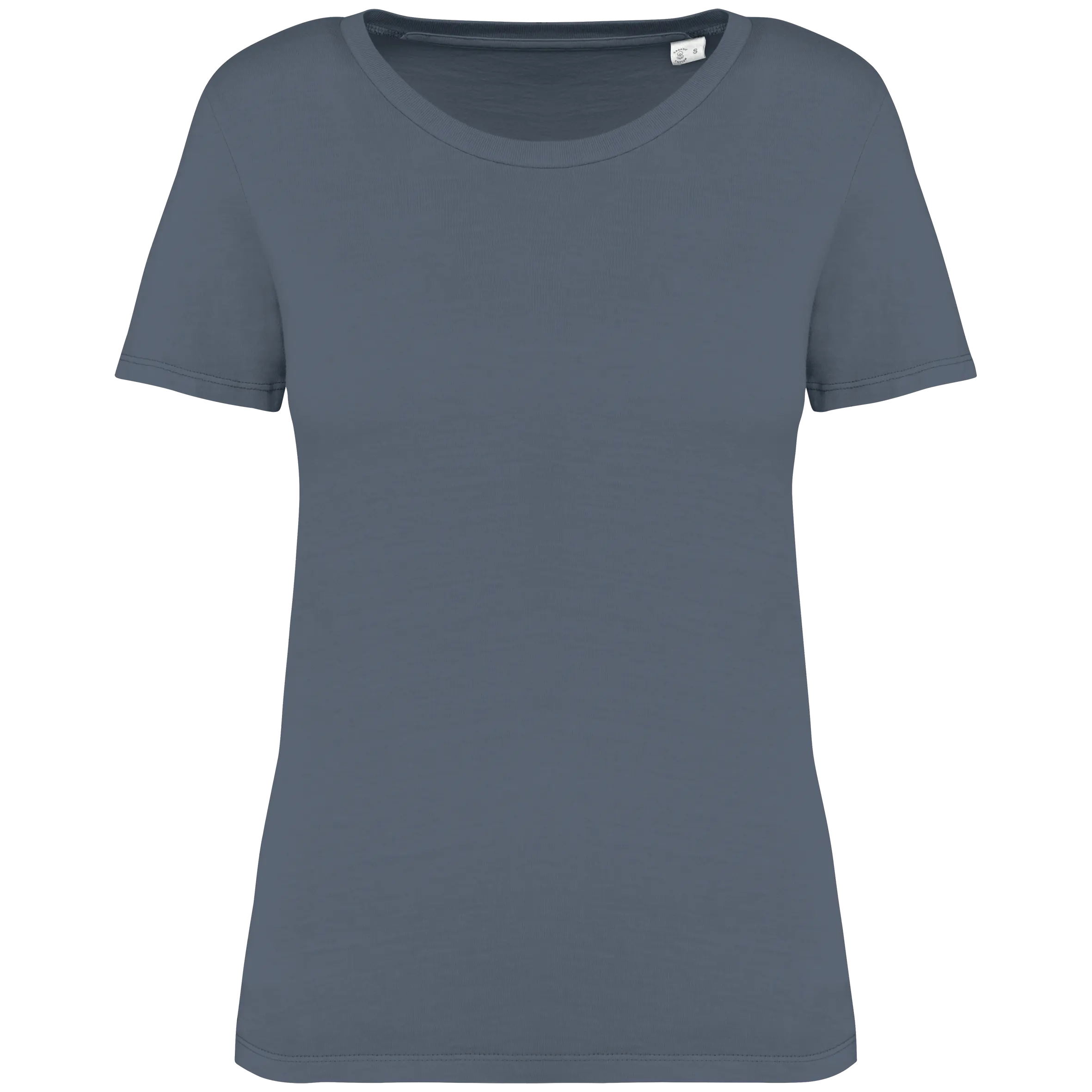 Camiseta ecorresponsable efecto lavado mujer