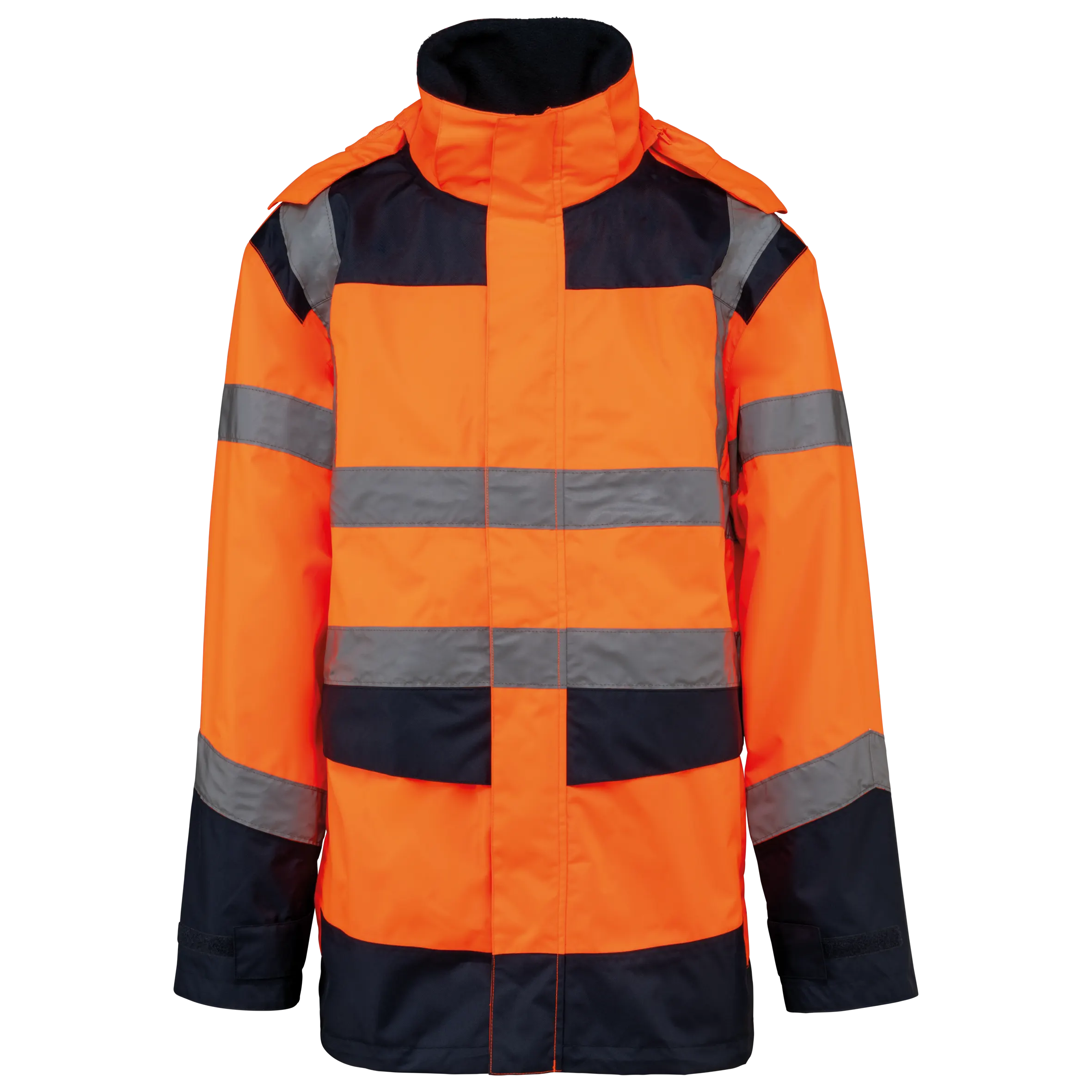 Parka de seguridad reciclada 4 en 1 unisex