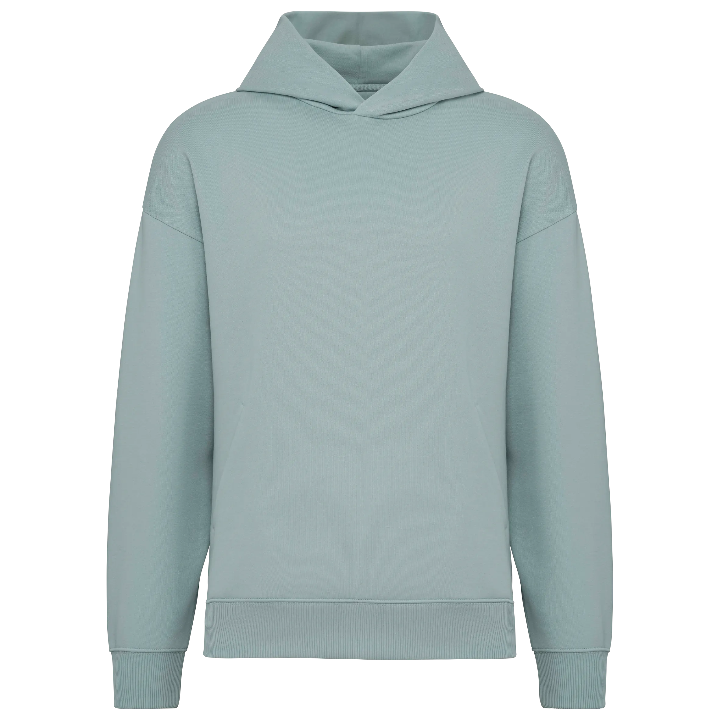 Sudadera ecorresponsable con capucha oversize unisex
