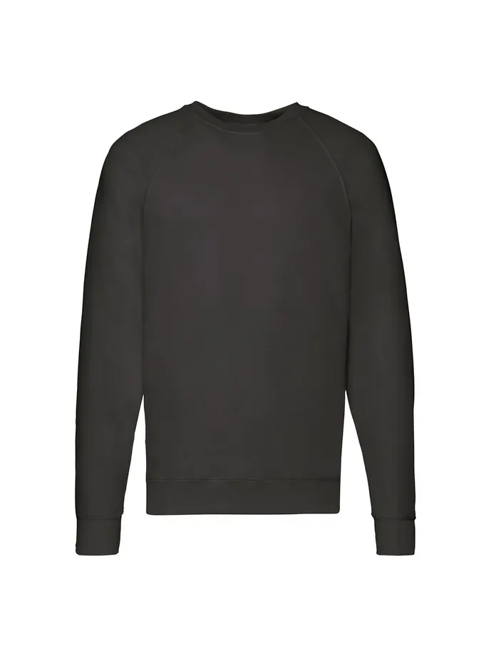 SUDADERA FRUIT OF THE LOOM LIGHTWEIGHT RAGLAN SWEAT