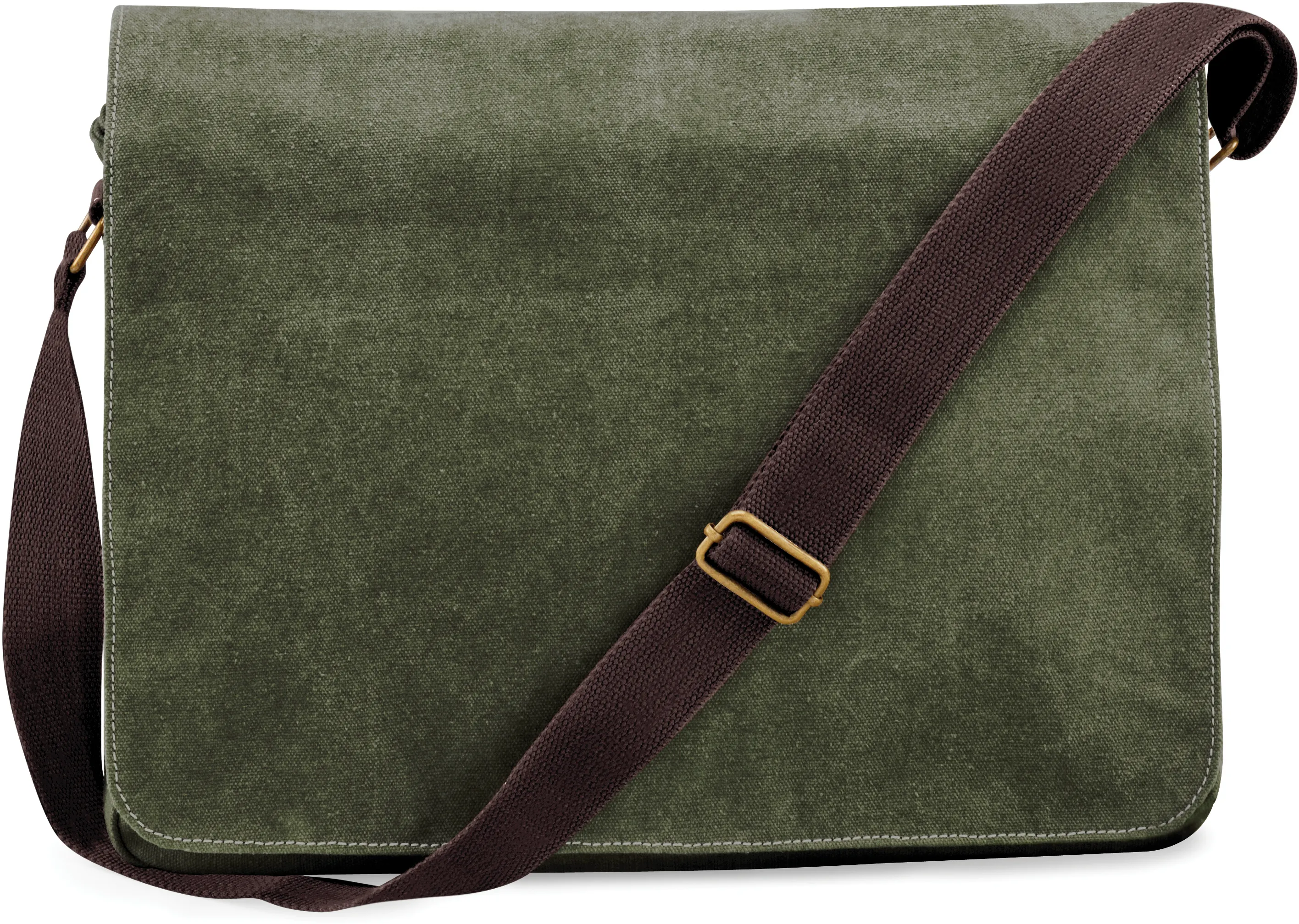 Bolsa mensajero canvas estilo vintage