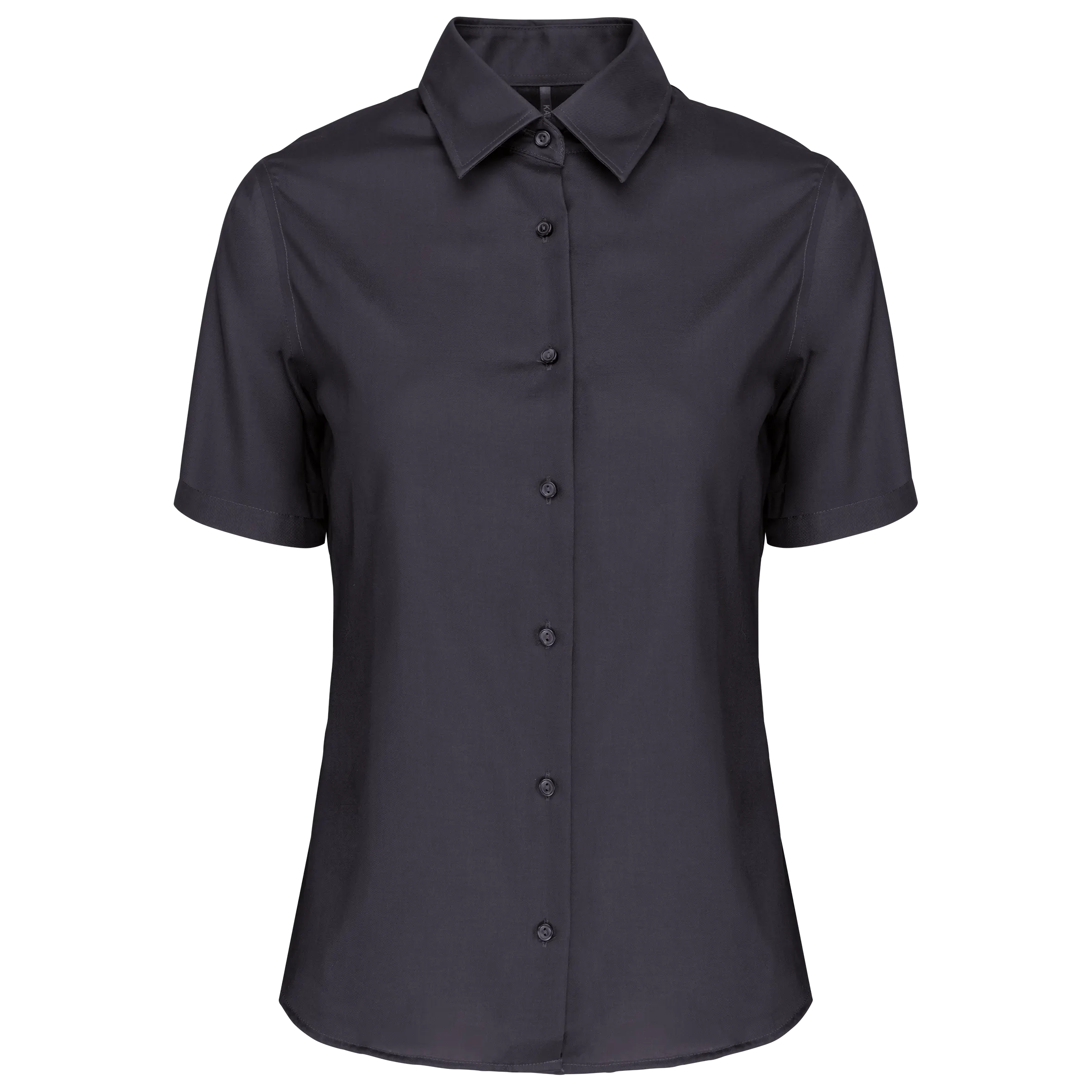 Camisa no-plancha manga corta mujer
