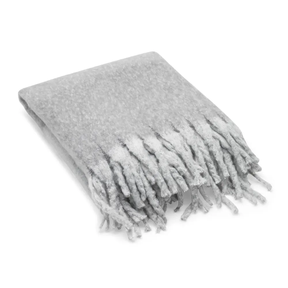 COMFY. Manta de poliéster reciclado (100 % rPET) (300 g/m²), con tacto de mohair